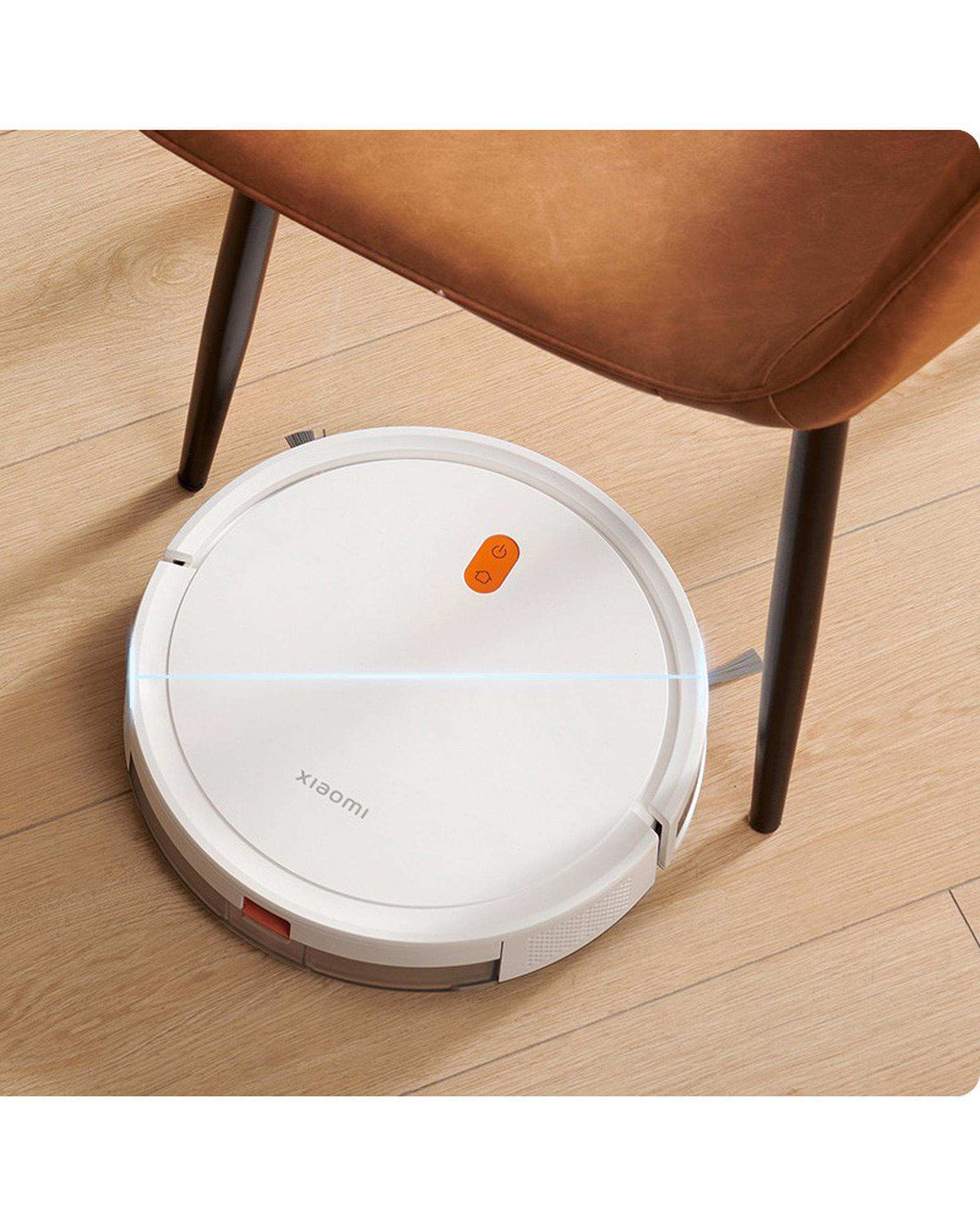 جارو رباتیک سفید شیائومی Xiaomi مدل Robot Vacuum E5