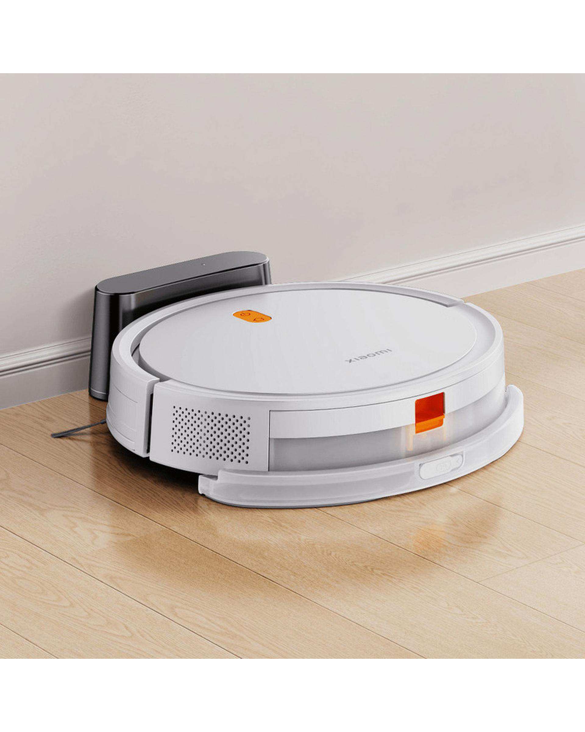 جارو رباتیک سفید شیائومی Xiaomi مدل Robot Vacuum E5