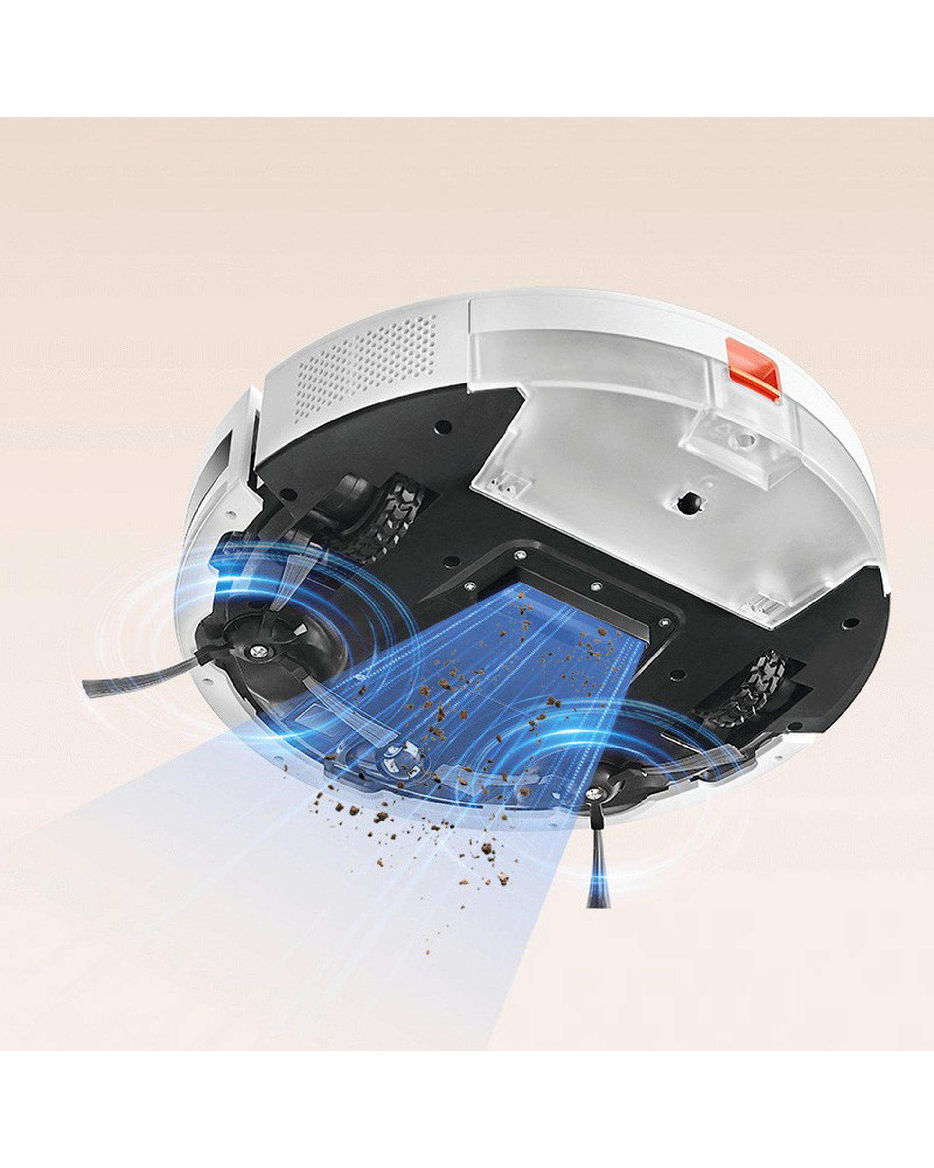 جارو رباتیک سفید شیائومی Xiaomi مدل Robot Vacuum E5