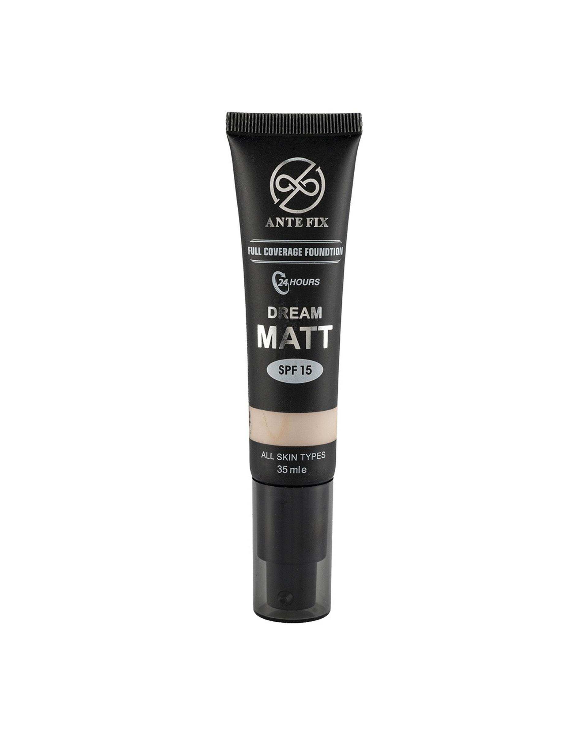 کرم پودر مات آنتی فیکس Anti Fix مدل Dream Matt مناسب انواع پوست شماره 406 حجم 35ml