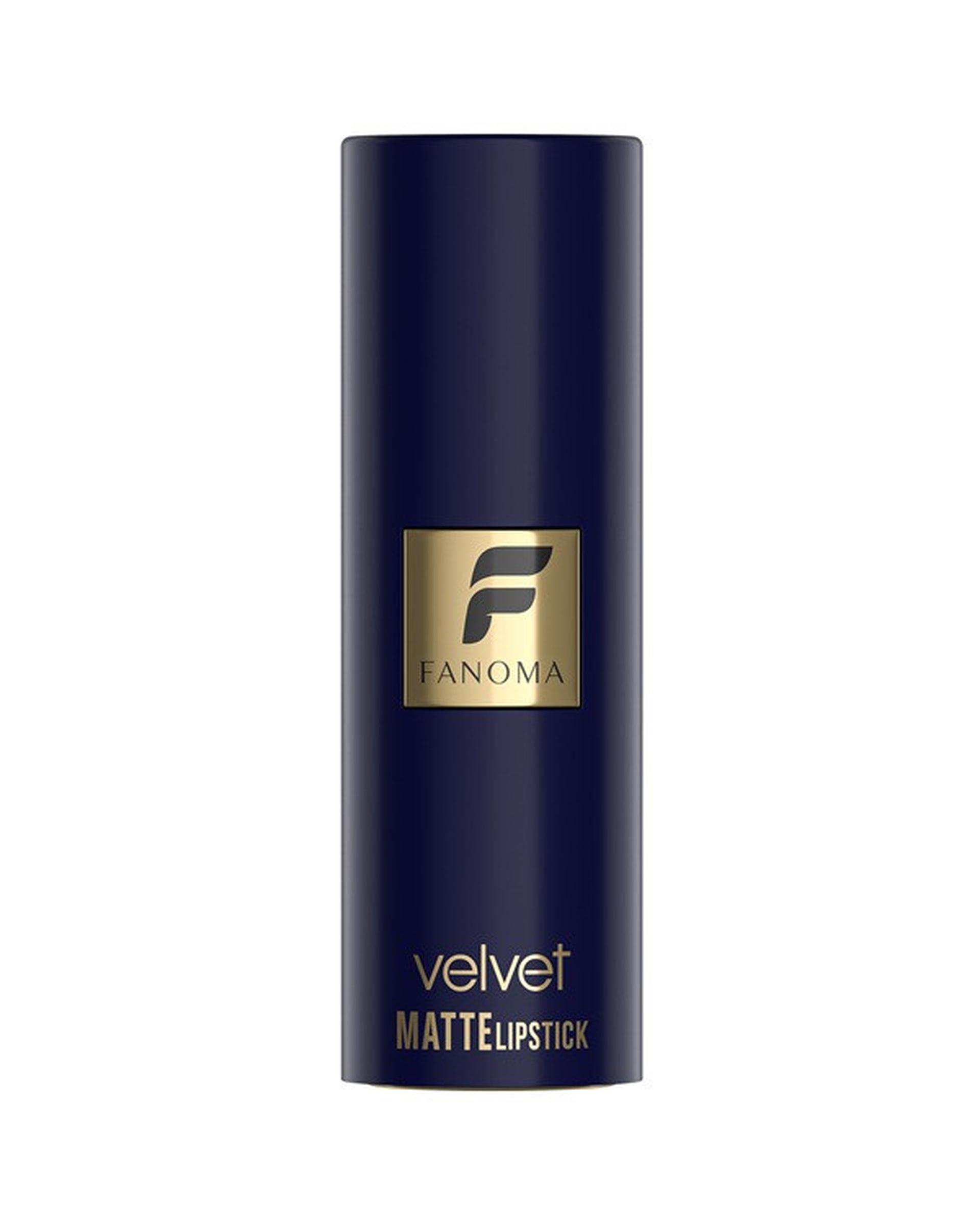 رژ لب جامد مات فانوما Fanoma مدل Velvet Matte رنگ قرمز شماره 17