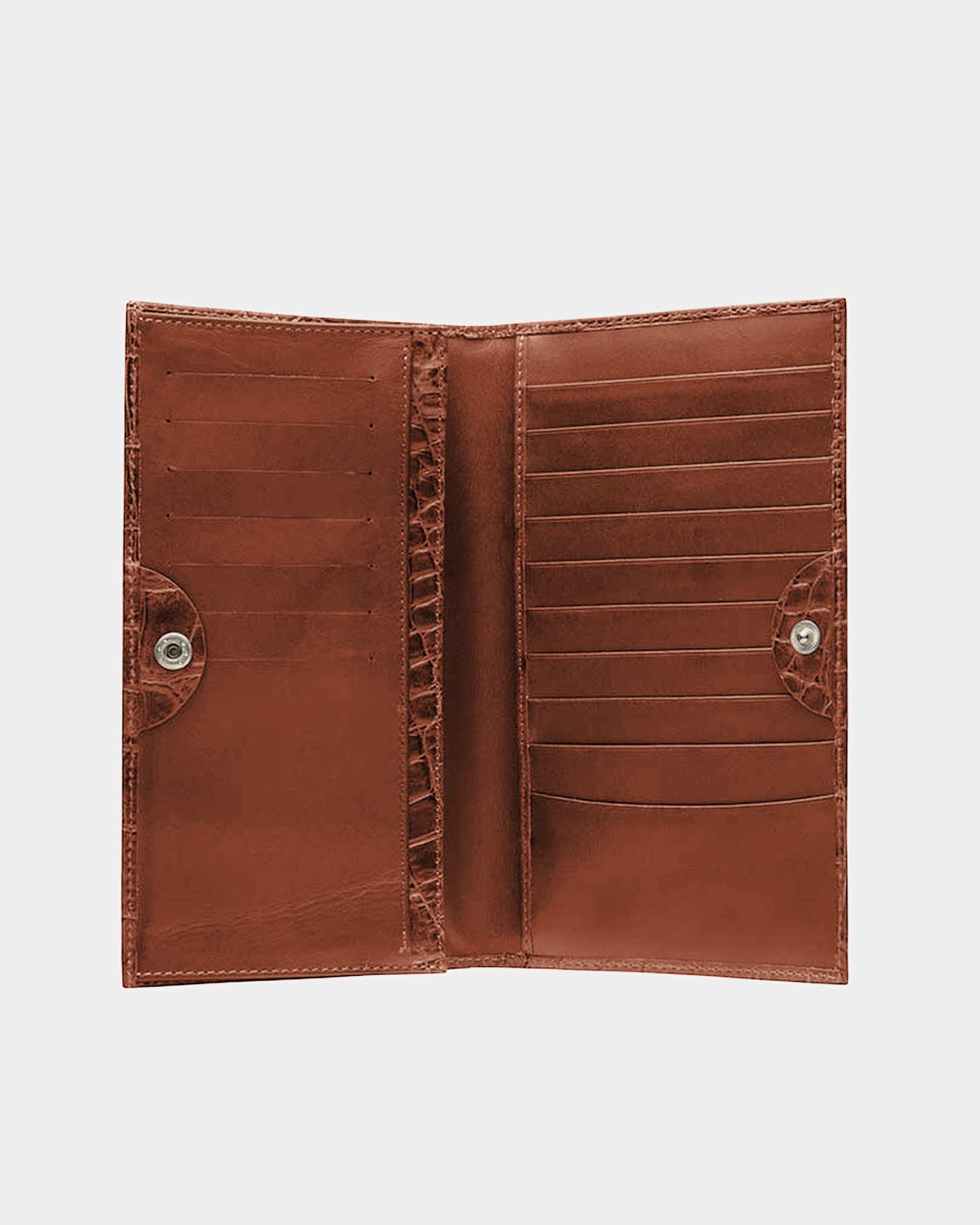 کیف پول کتی چرم عسلی نوین چرم Novin Leather مدل هوگل WT2139