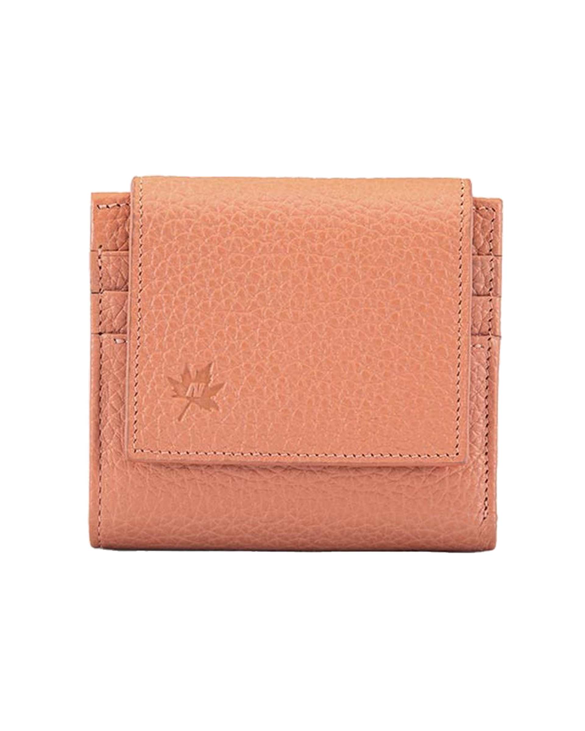 کیف پول چرم پنککی نوین چرم Novin Leather مدل رناتا PW3182