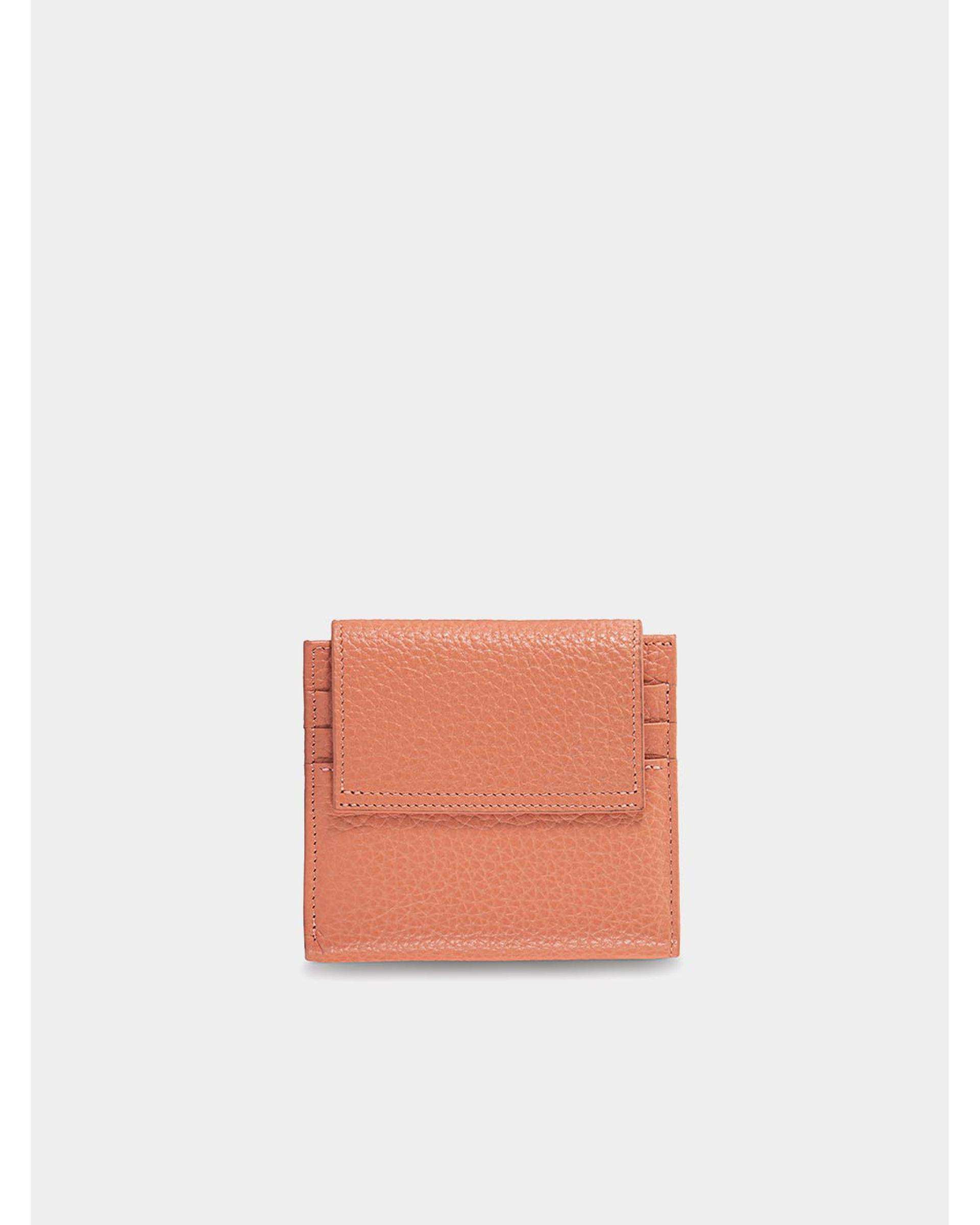 کیف پول چرم پنککی نوین چرم Novin Leather مدل رناتا PW3182