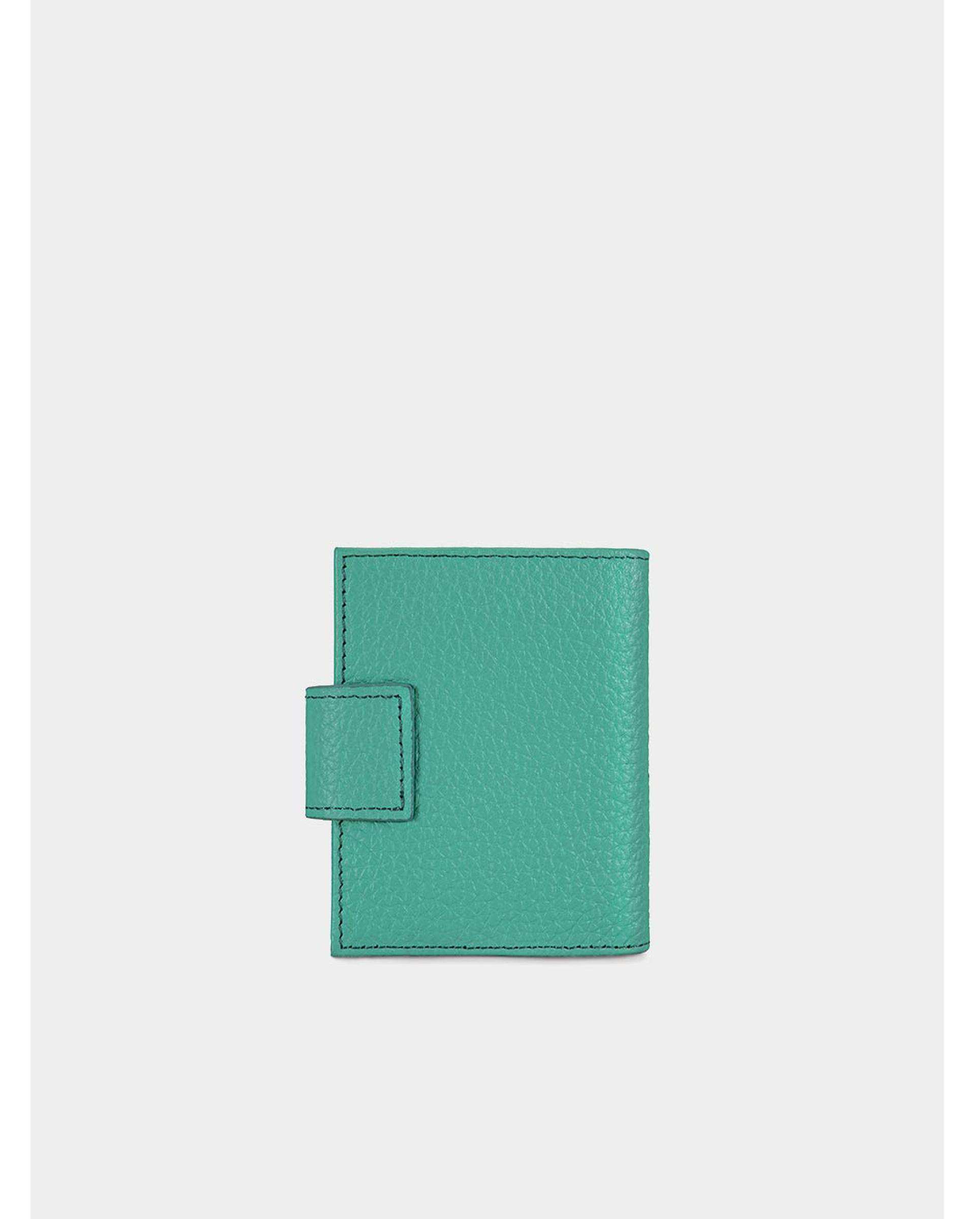 جاکارتی چرم سبز پاستیلی نوین چرم Novin Leather مدل برنا BCC0292