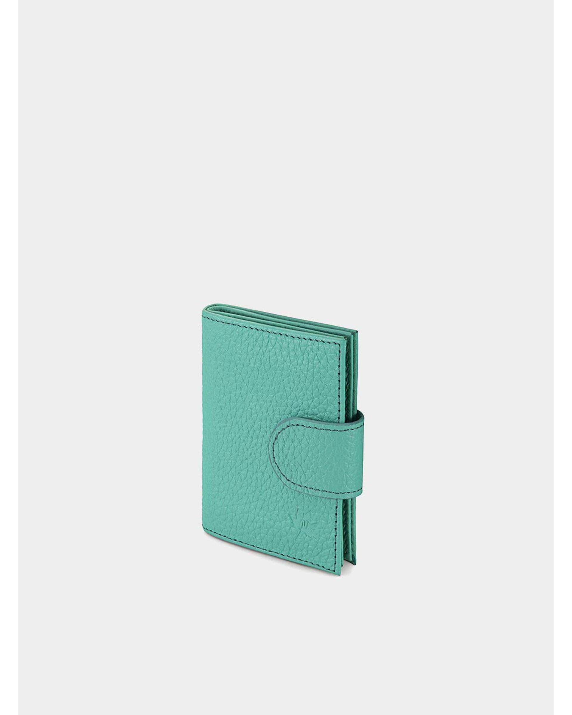 جاکارتی چرم سبز پاستیلی نوین چرم Novin Leather مدل برنا BCC0292