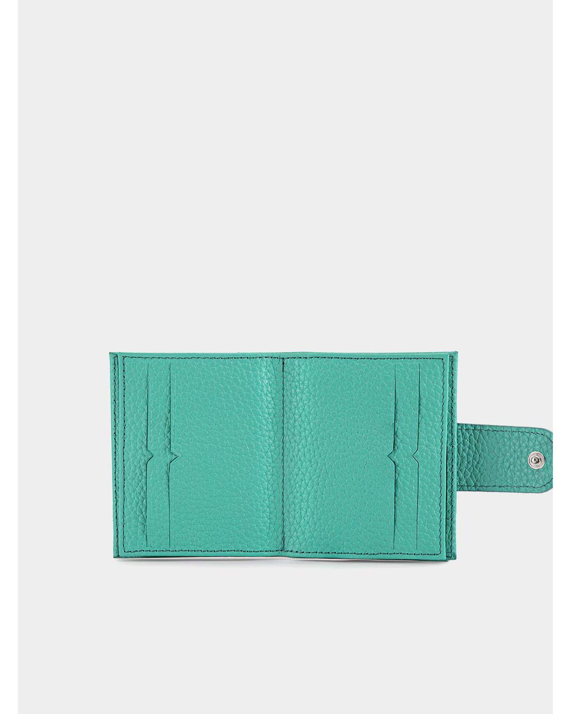 جاکارتی چرم سبز پاستیلی نوین چرم Novin Leather مدل برنا BCC0292