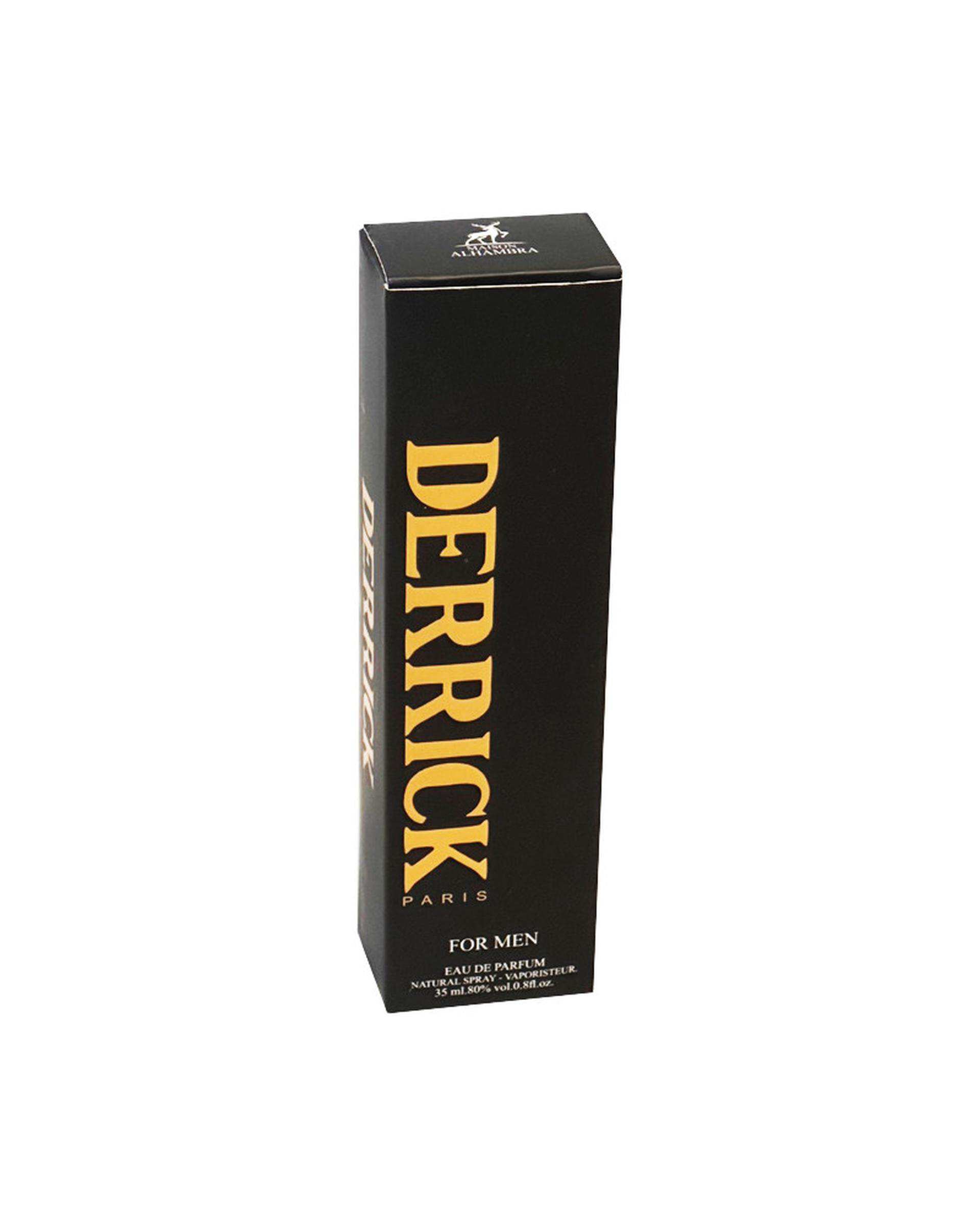 عطر مردانه الحمبرا Alhambra مدل دریک Derrick قلمی حجم 35ml