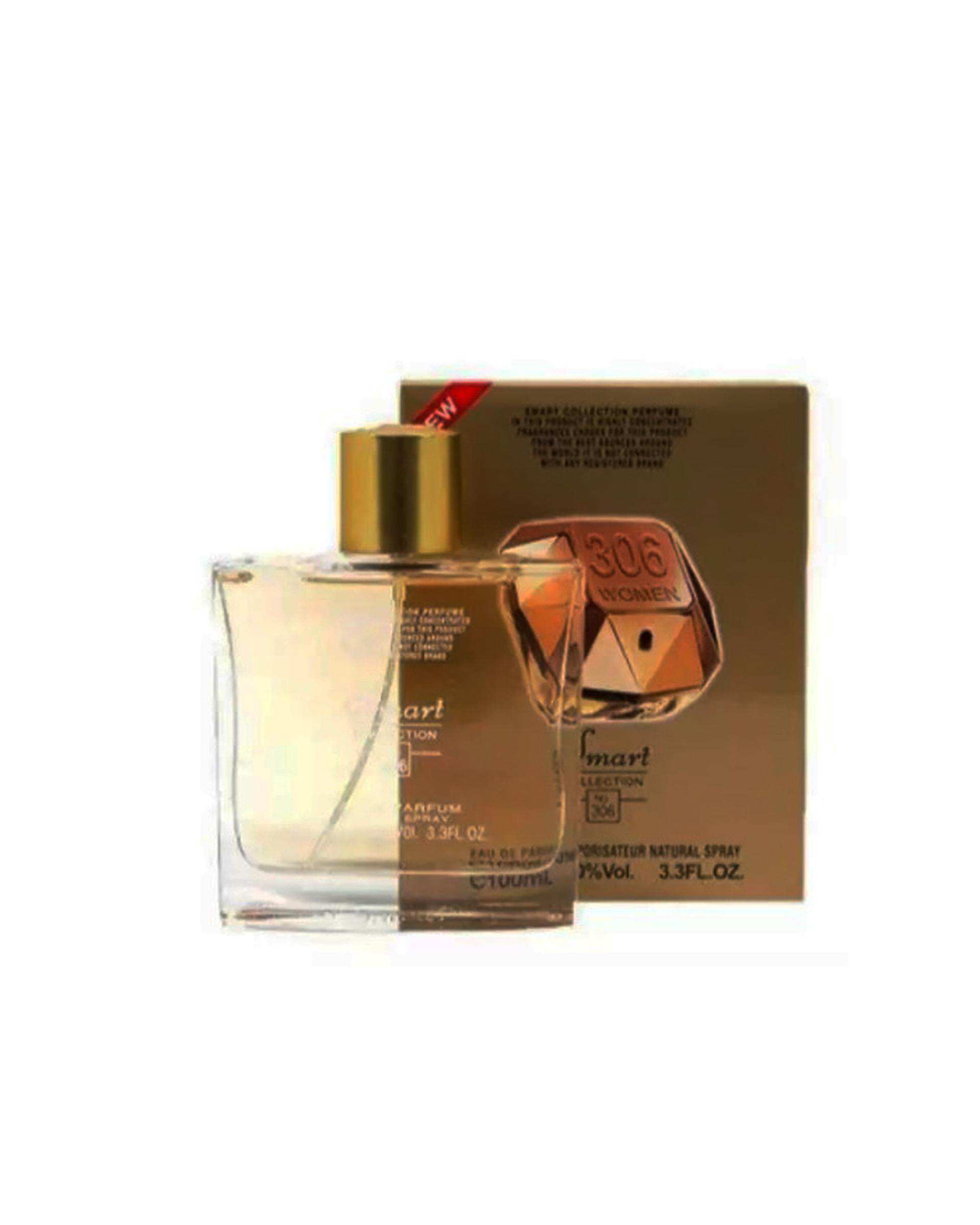 عطر زنانه اسمارت کالکشن Smart Collection کد 306 رایحه لیدی میلیون حجم 100ml