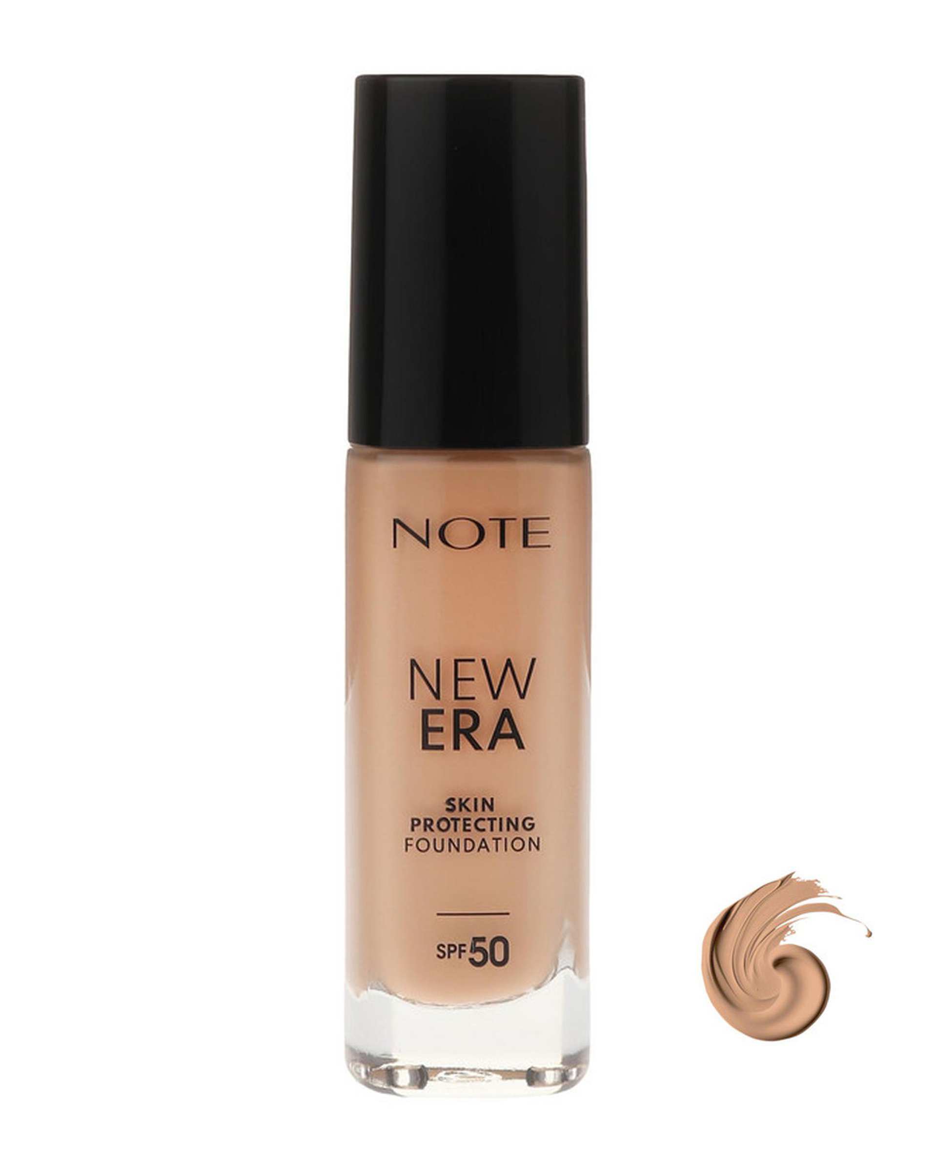 کرم پودر SPF50 نوت Note مدل New Era مناسب برای انواع پوست شماره 160 حجم 30ml