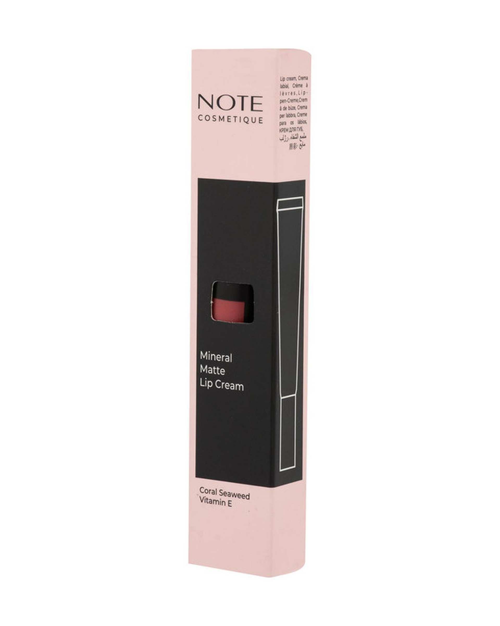 رژ لب مایع مات نوت Note مدل Mineral شماره 01