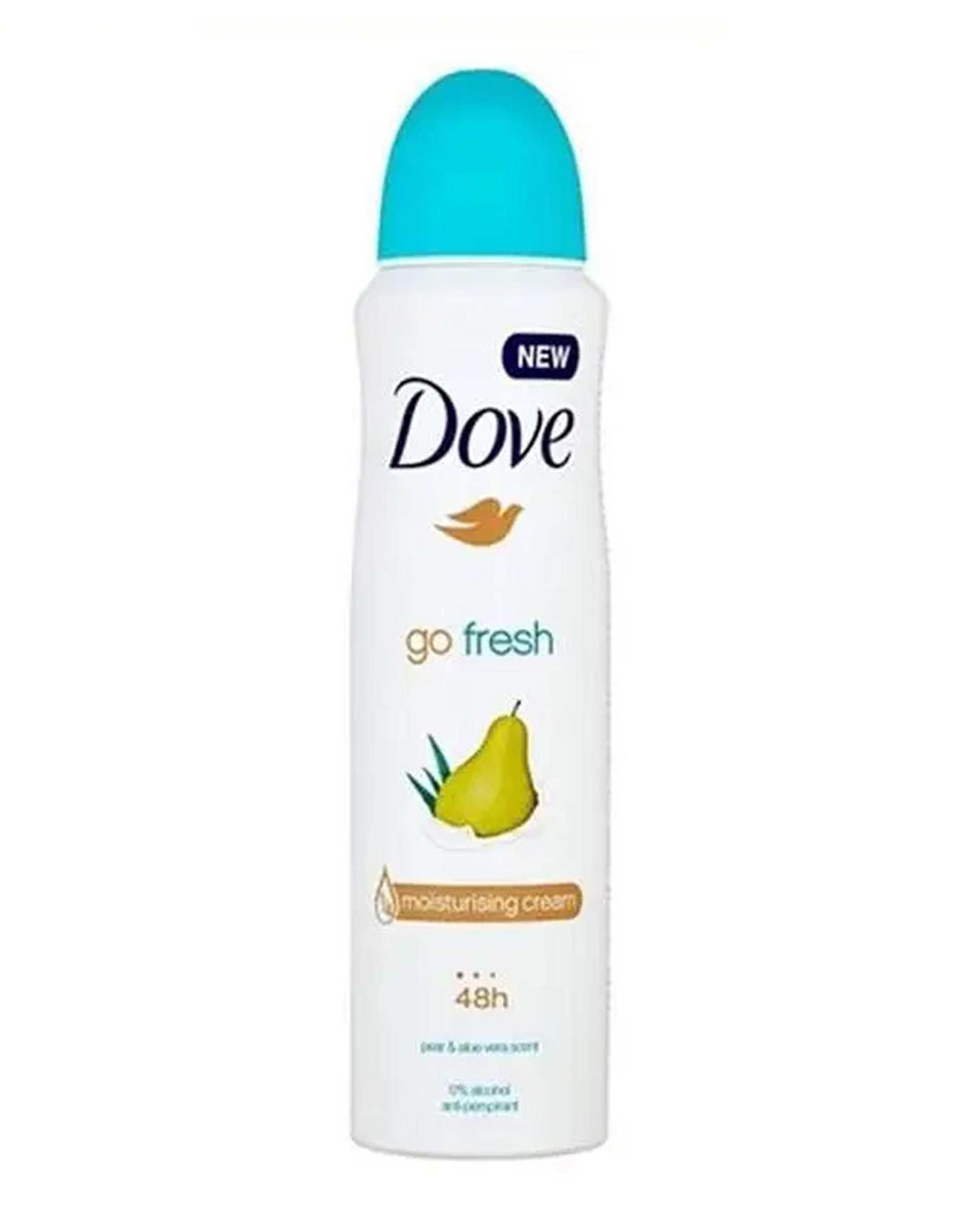 اسپری ضد تعریق 48 ساعته داو Dove مدل Go Fresh حاوی عصاره گلابی حجم 250ml