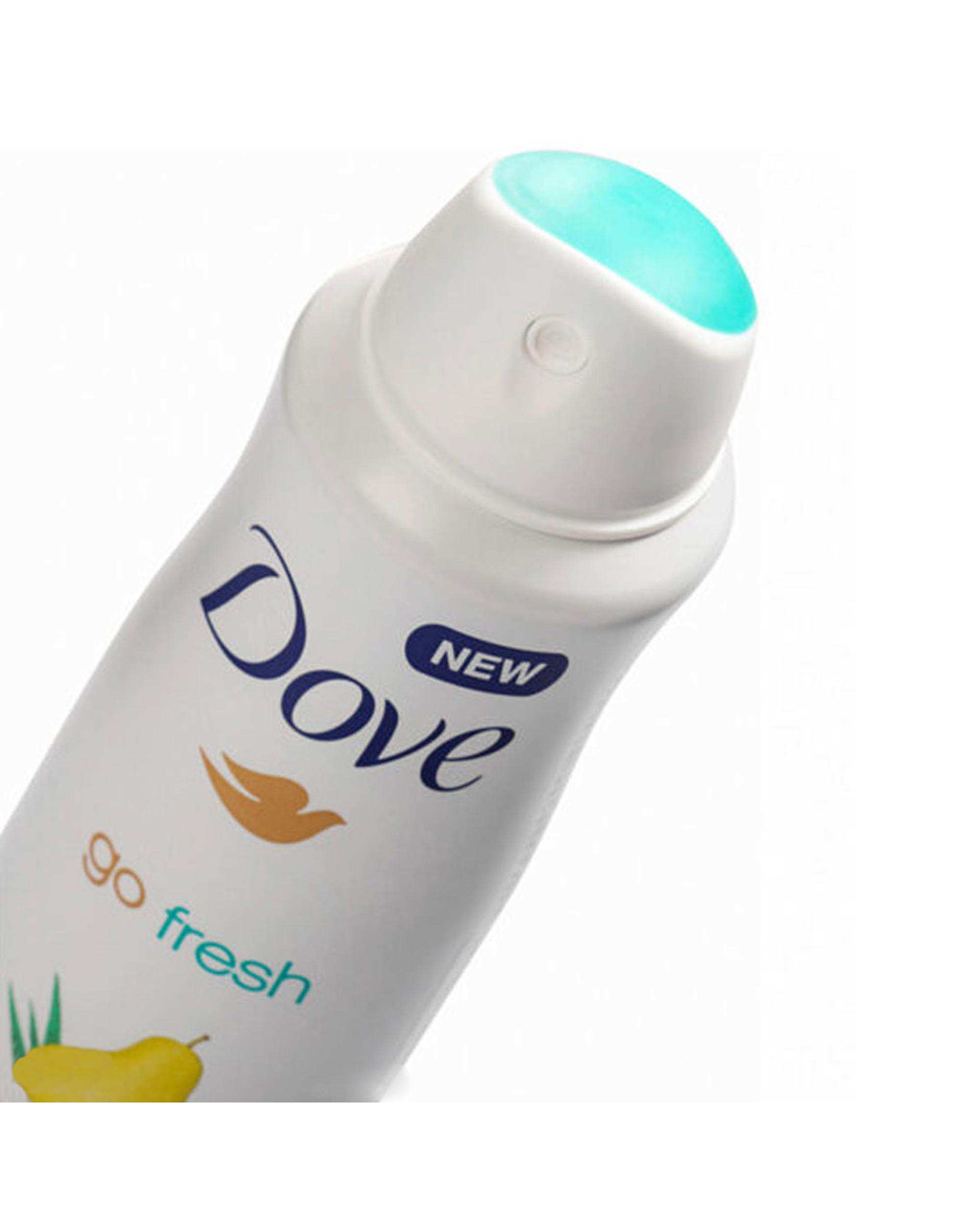 اسپری ضد تعریق 48 ساعته داو Dove مدل Go Fresh حاوی عصاره گلابی حجم 250ml