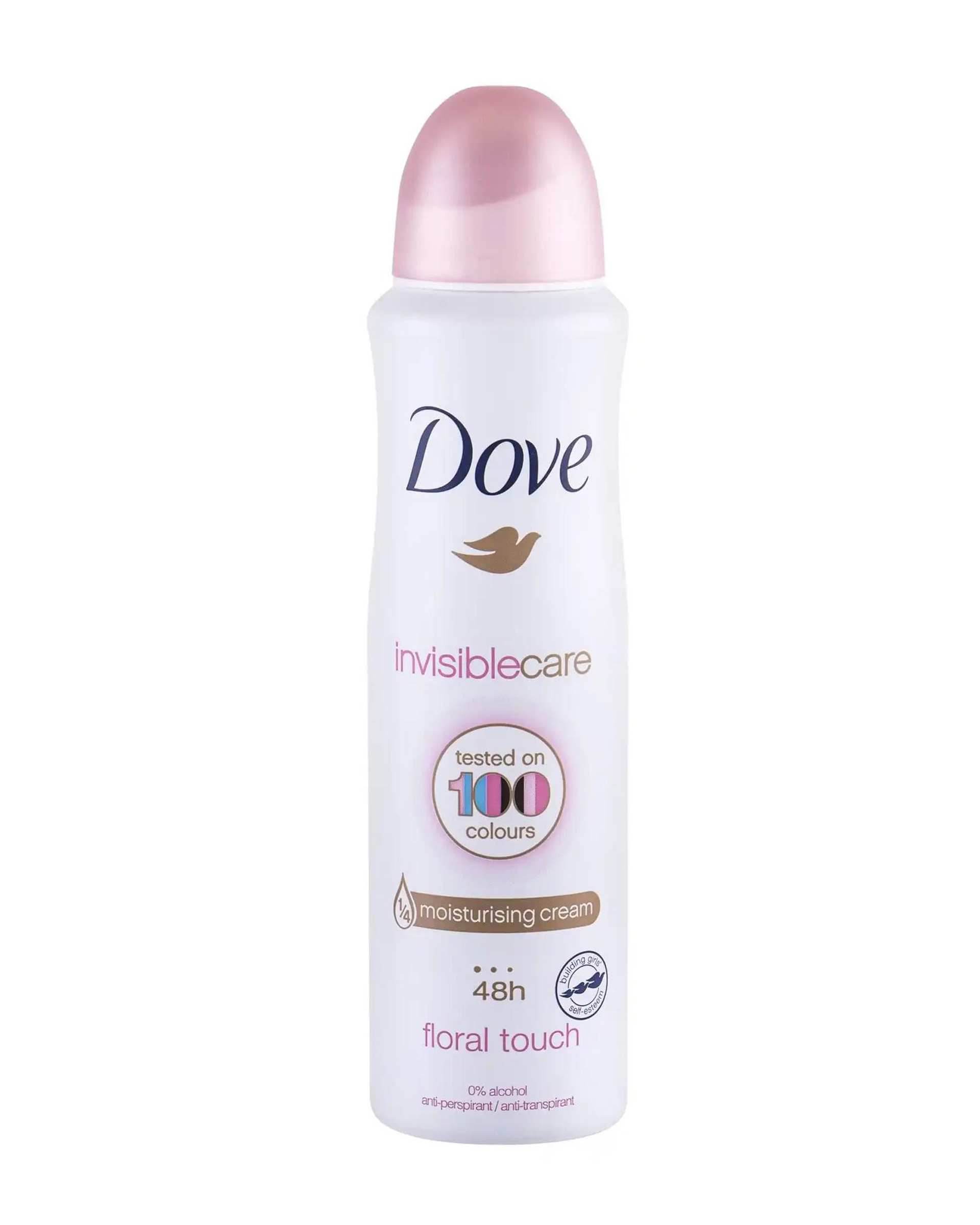 اسپری ضد تعریق زنانه 48 ساعته داو Dove سری Invisible Dry مدل Floral Touch حجم 250 میلی لیتر