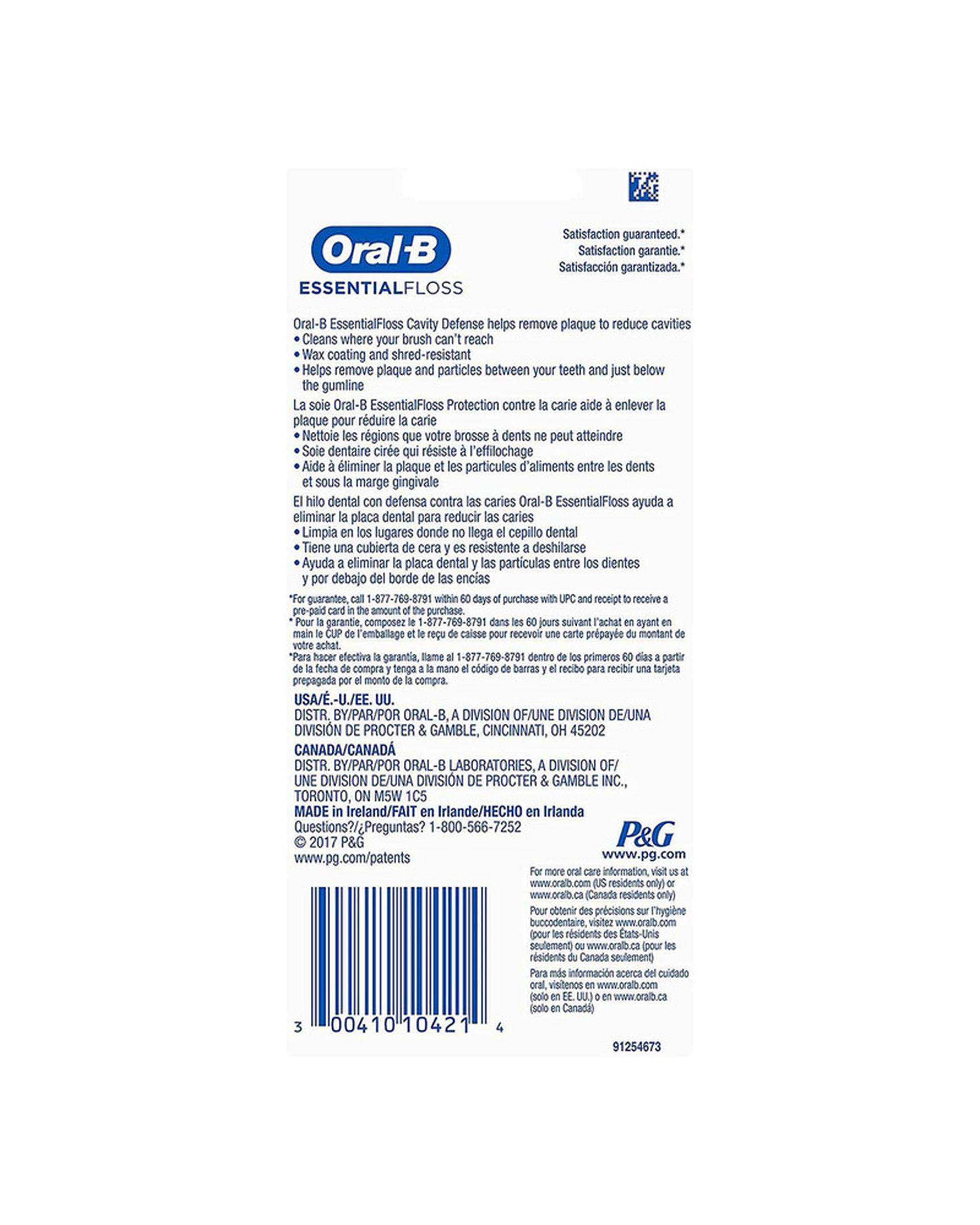 نخ دندان اورال بی Oral B مدل Waxed