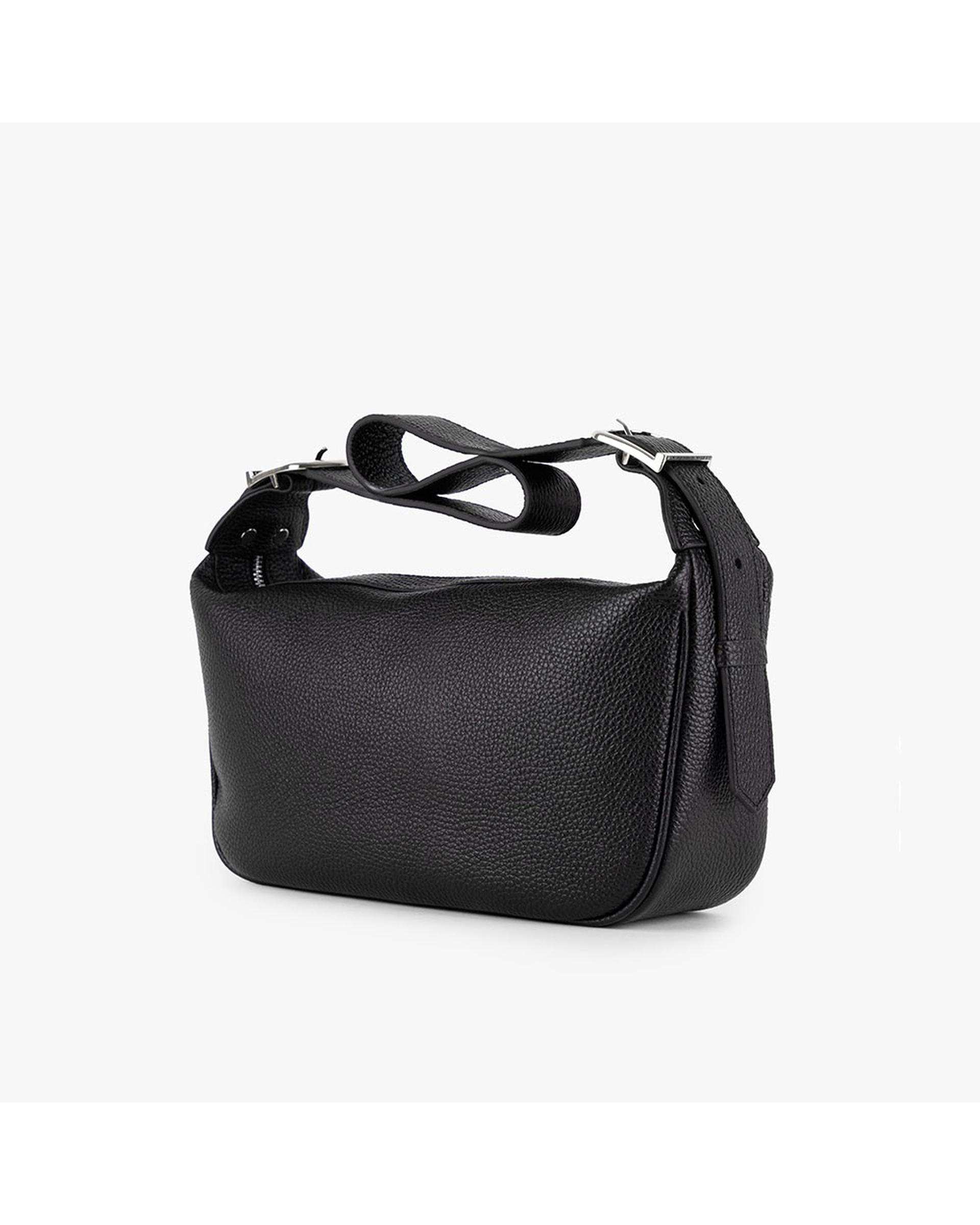 کیف چرم زنانه مشکی برتونیکس Berttonix کد 4048-697
