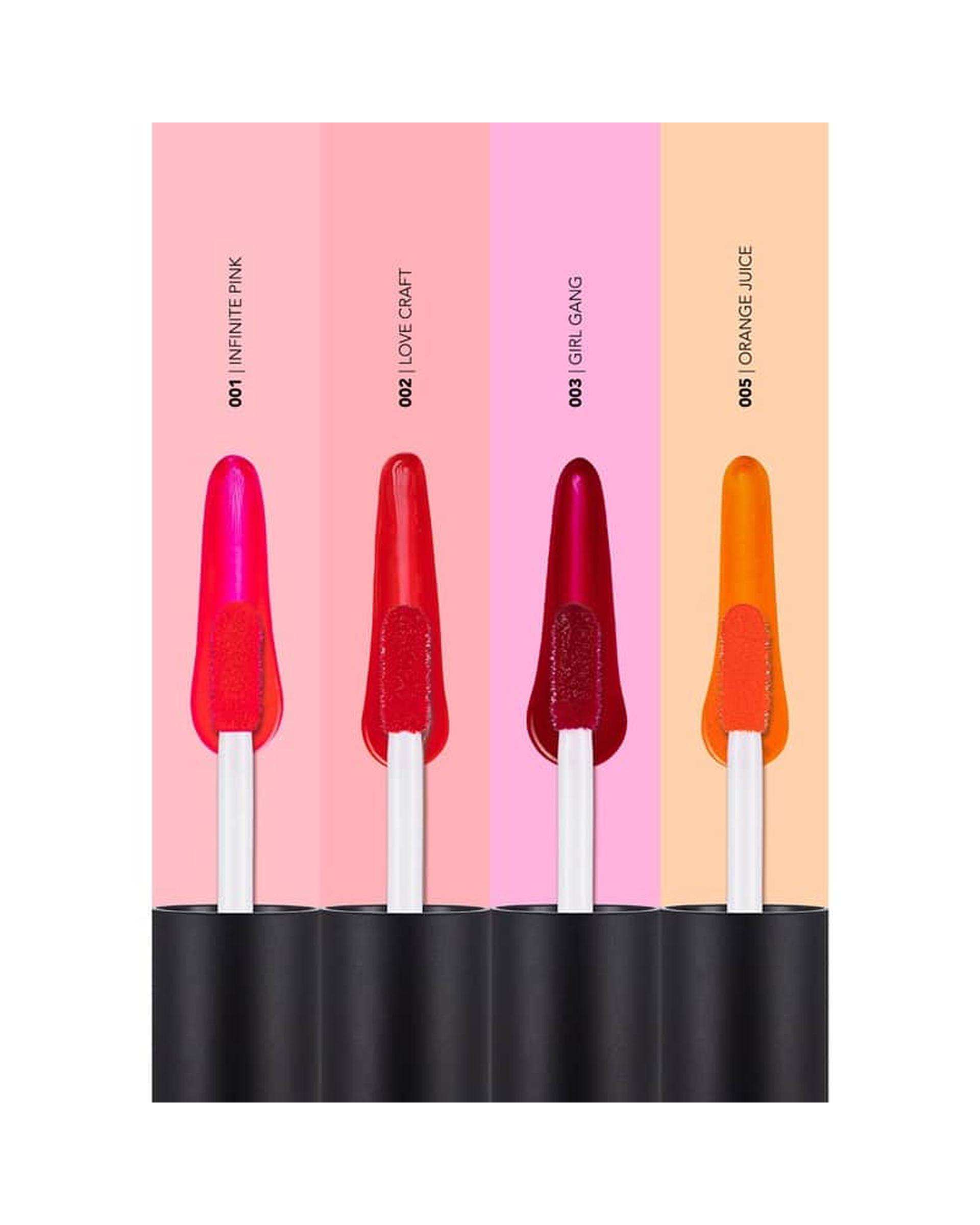 تینت لب فلورمار Flormar مدل Water Lip Satin رنگ Girl Gang کد 003