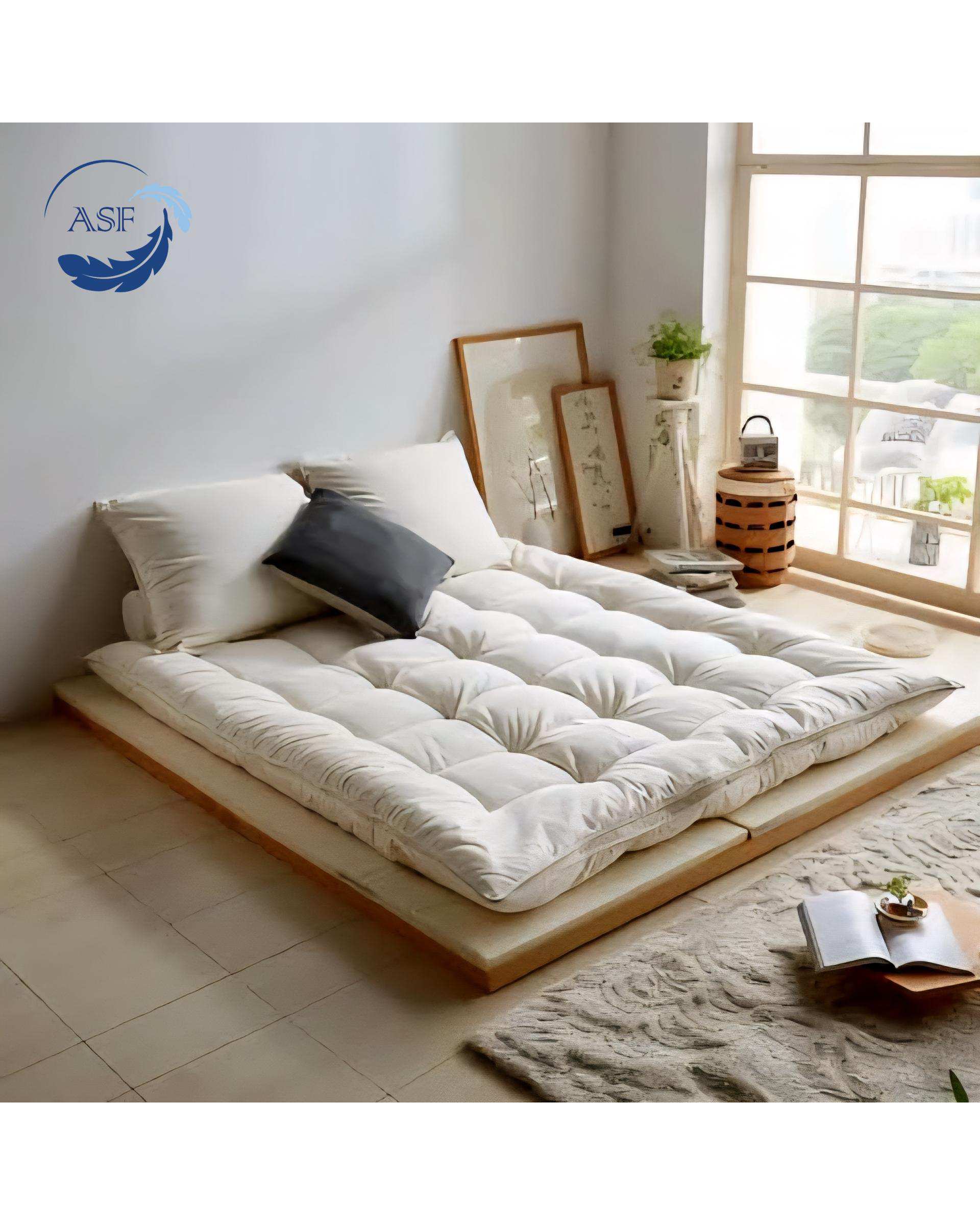 تشک دو نفره سنتی ژاپنی ای اس اف ASF مدل KUMO LITE سایز 180