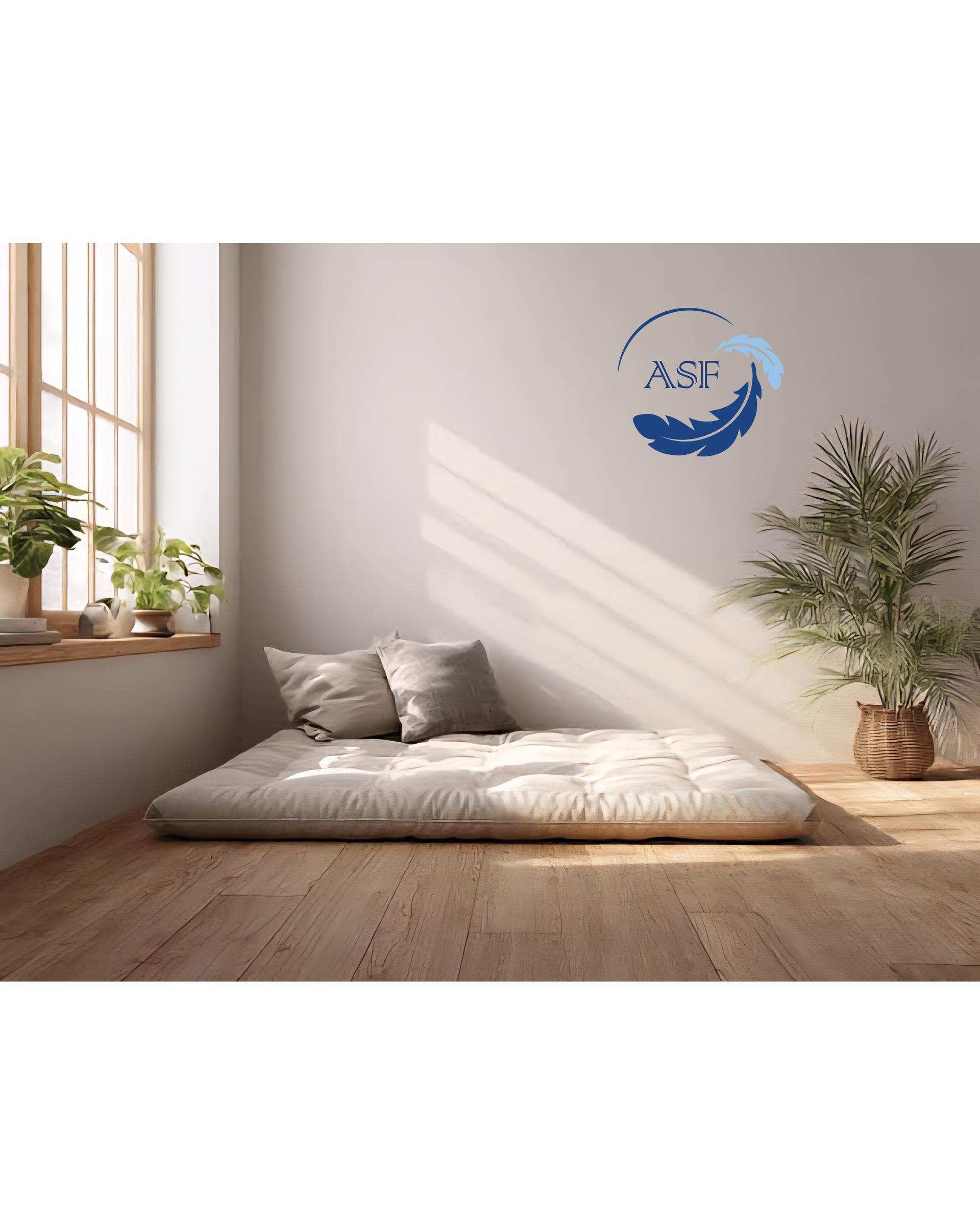 تشک دو نفره سنتی ژاپنی ای اس اف ASF مدل KUMO LITE سایز 180