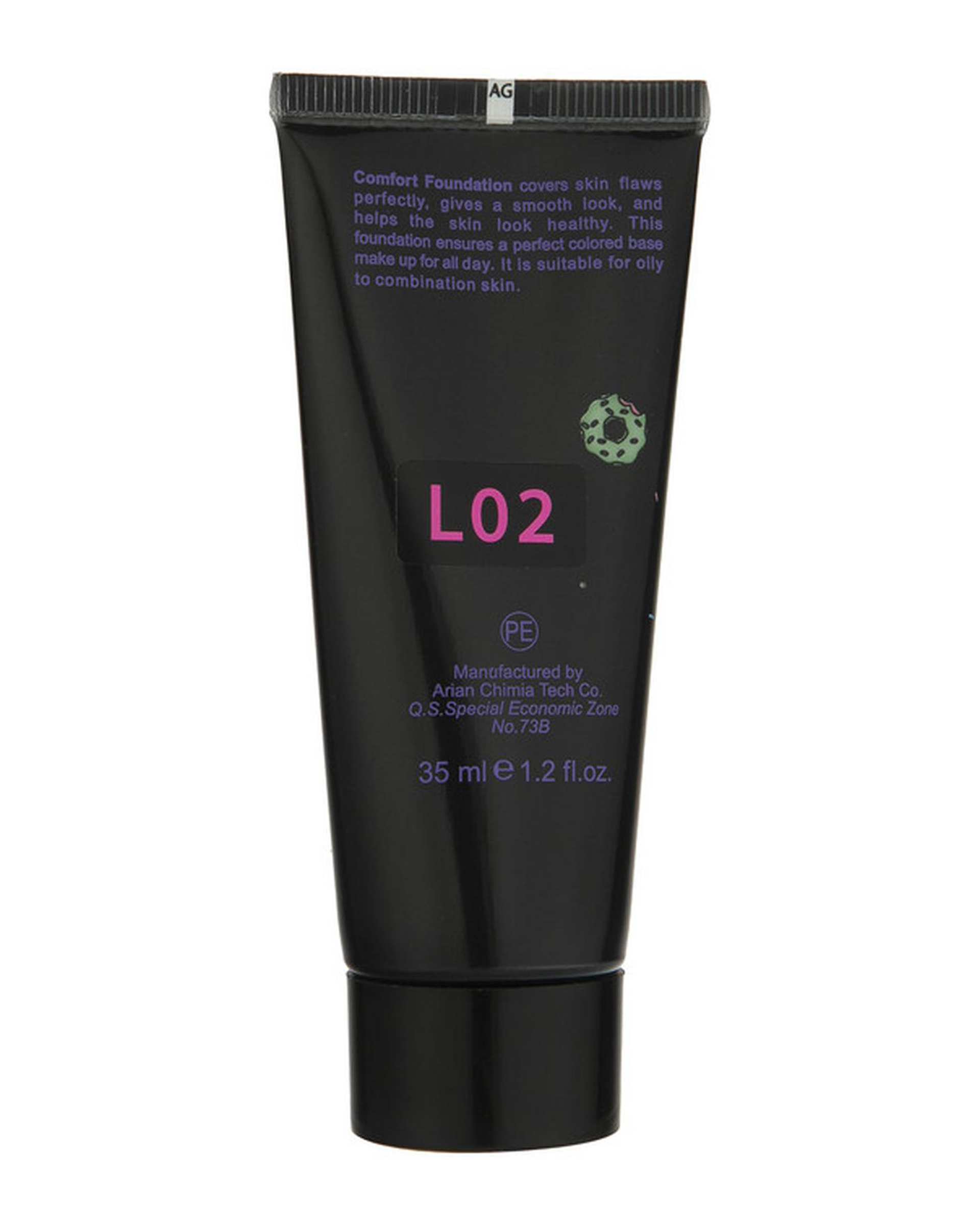 کرم پودر تیوپی کالیستا Callista مدل Comfort شماره L2 حجم 35ml