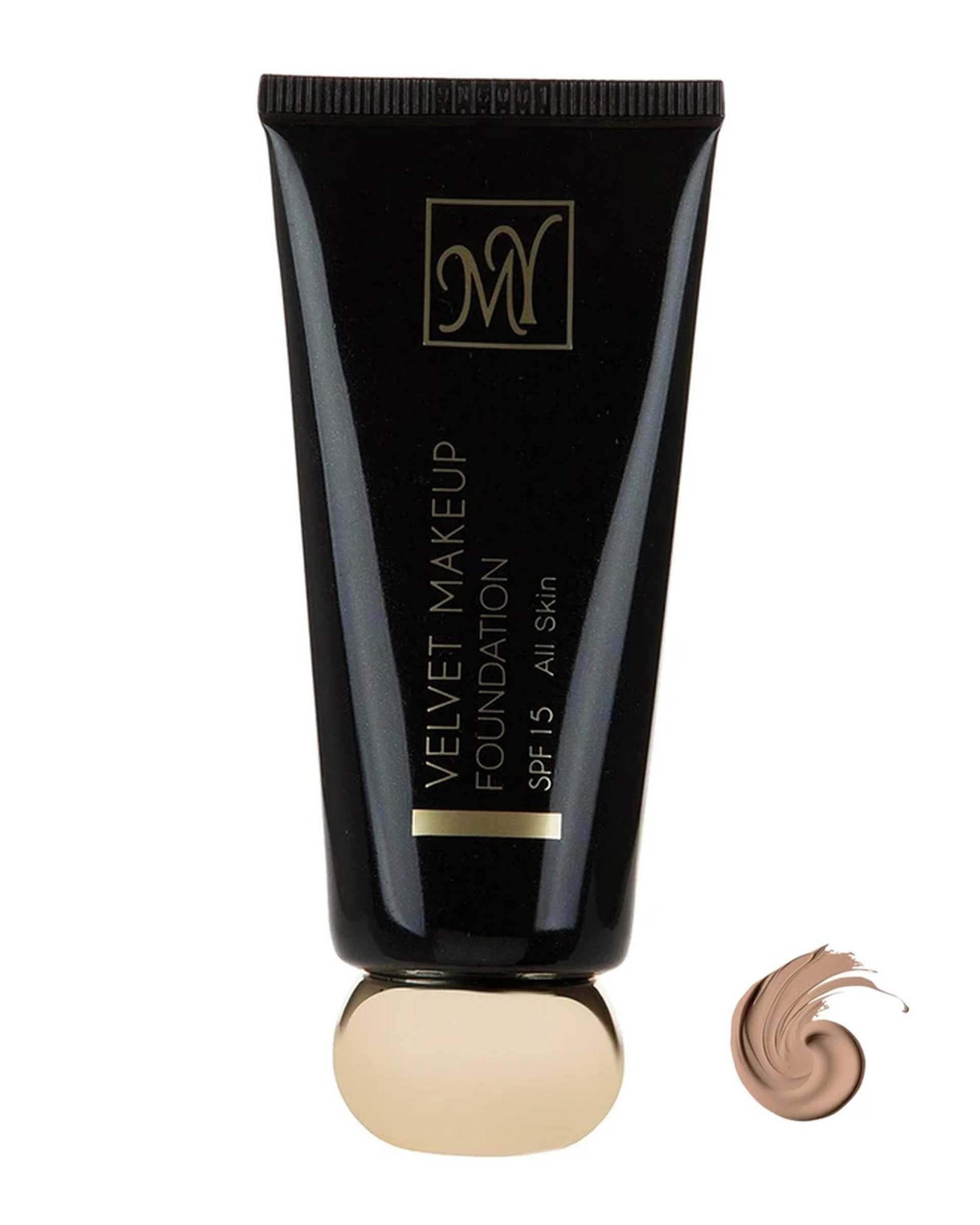 کرم پودر نیمه مات SPF 15 مای My سری Black Diamond مدل Velvet Makeup مناسب انواع پوست شماره 03