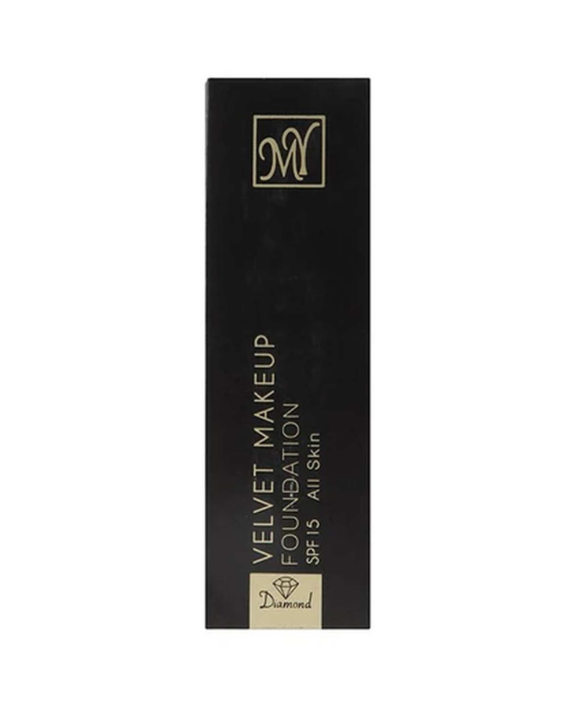 کرم پودر نیمه مات SPF 15 مای My سری Black Diamond مدل Velvet Makeup مناسب انواع پوست شماره 03