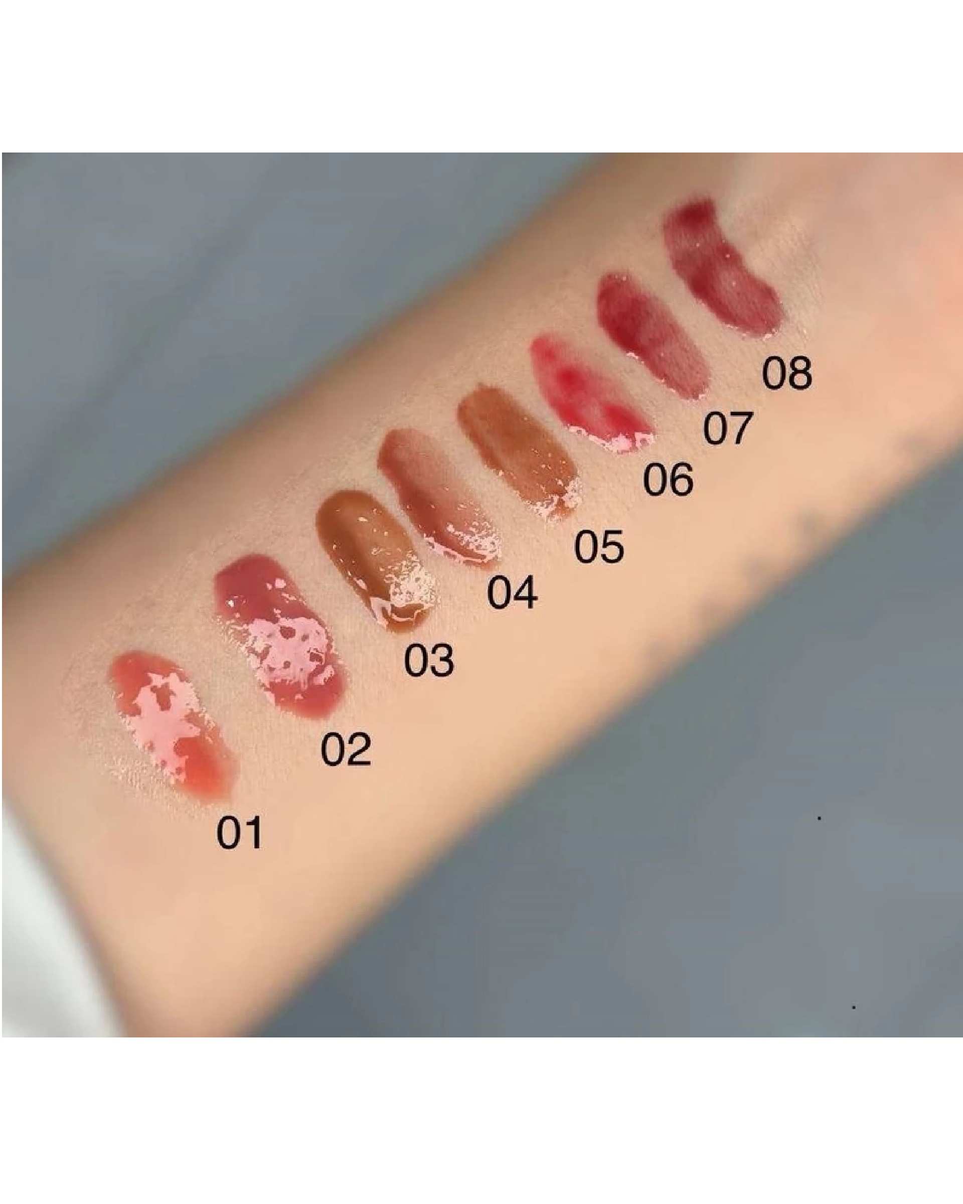 رژ لب مایع لیپ پلامپر اولیبولا OLIBOLLA مدل plumper شماره 01
