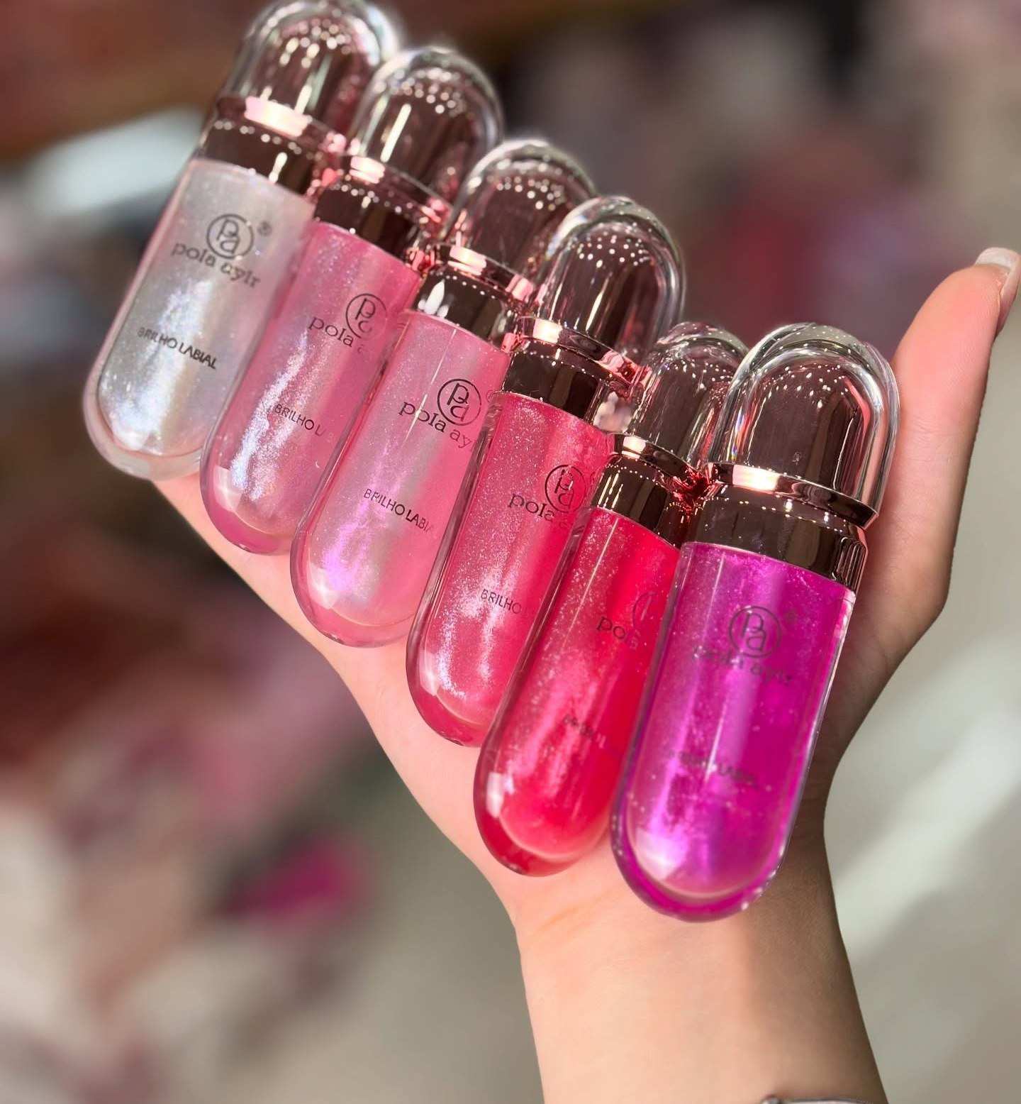 رژ لب مایع پولا آیلر POLA AYLR مدل کیکو شاین KIKO SHINE شماره 06