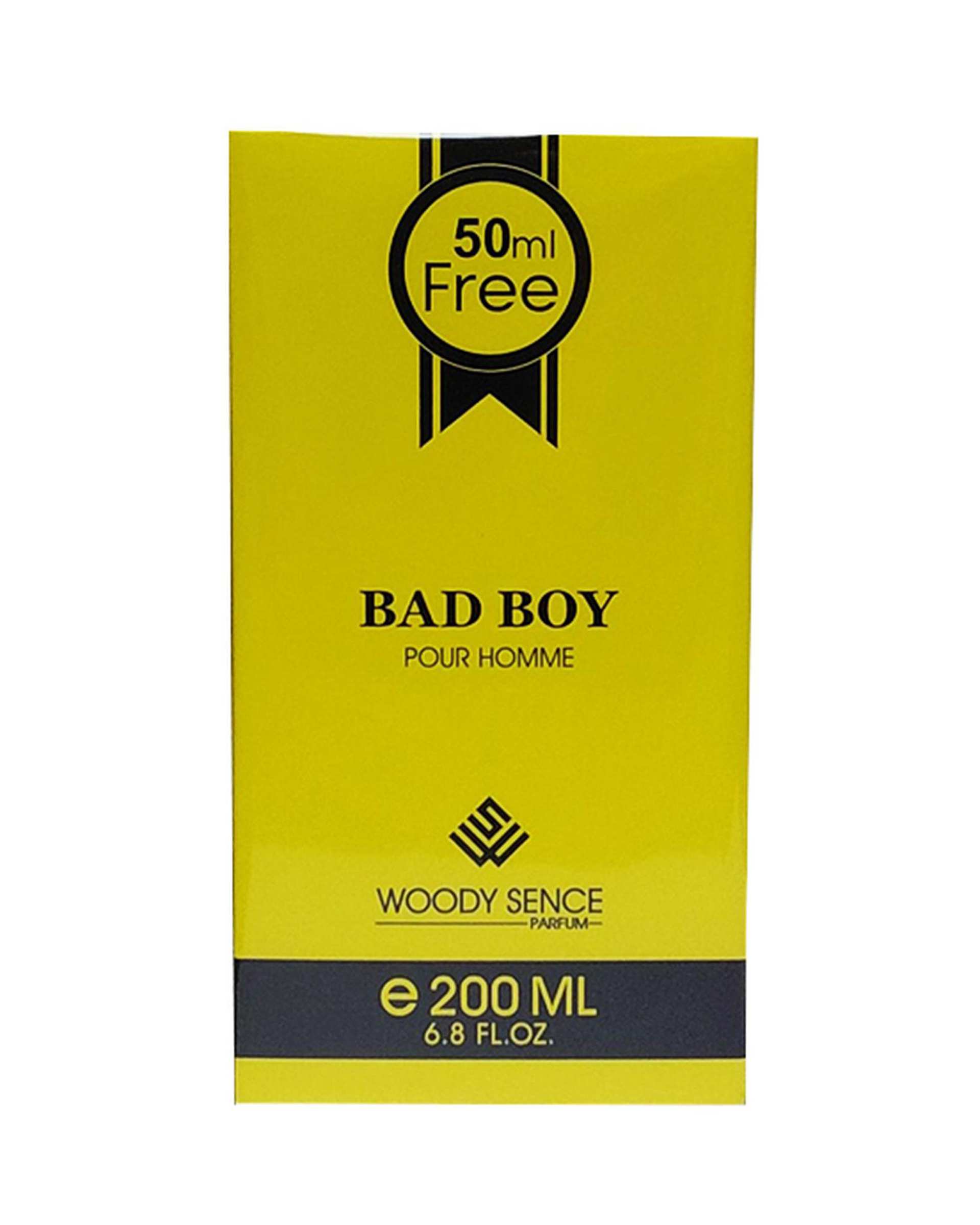 عطر مردانه وودی سنس Woody Sence مدل بد بوی Bad Boy حجم 200 میلی لیتر