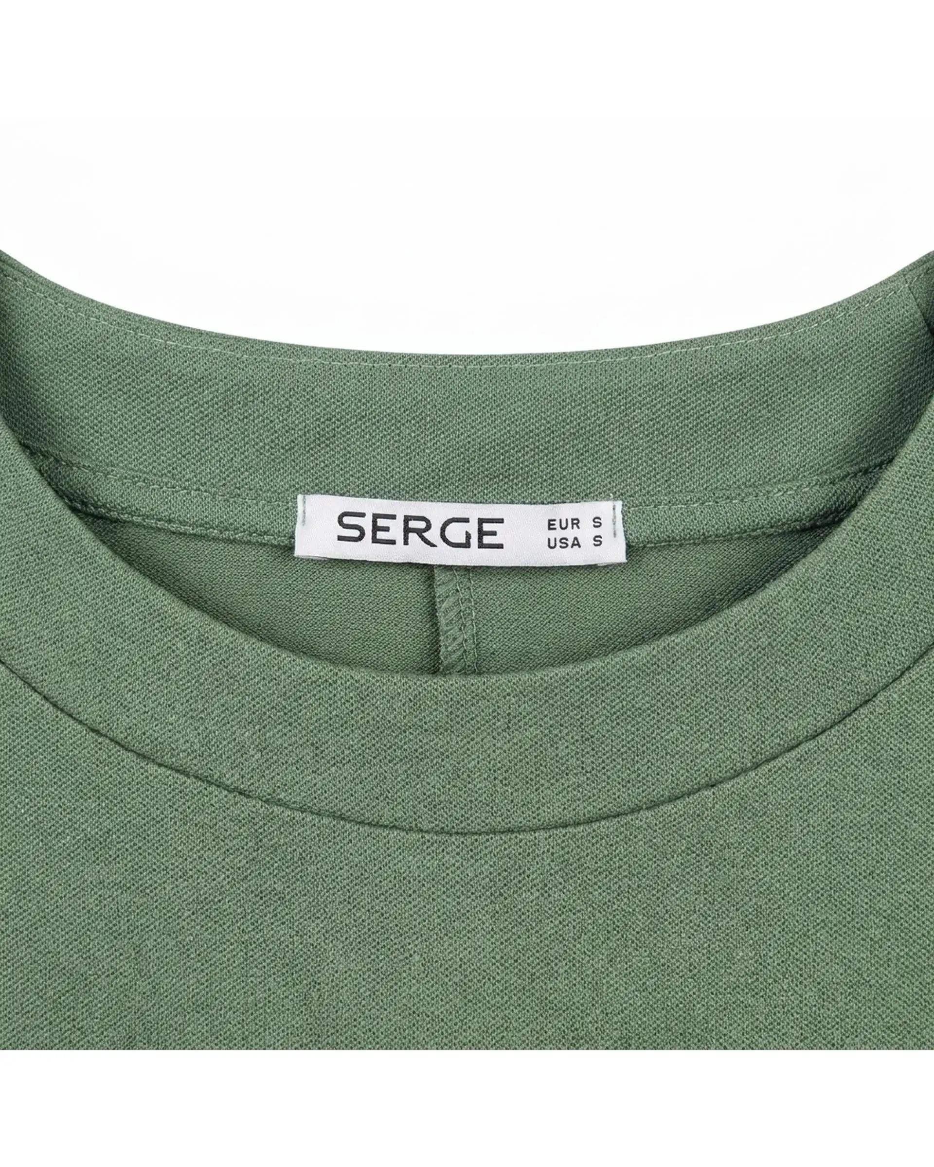 تیشرت زنانه سبز سرژه Serge کد 244104