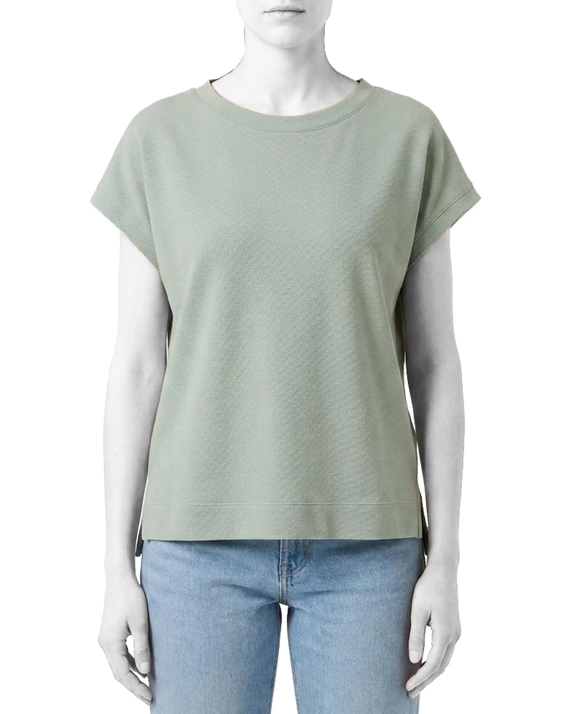 تیشرت زنانه سبز سدری سرژه Serge کد 244104
