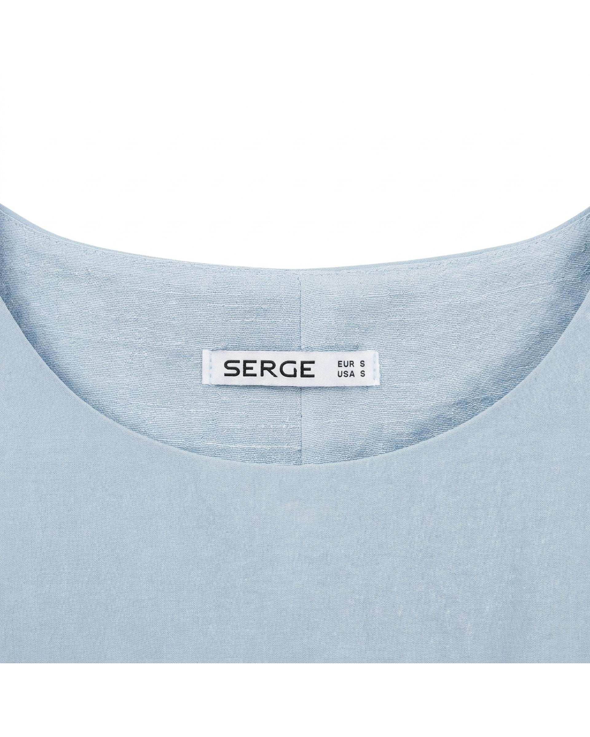 تاپ زنانه آبی سرژه Serge کد 202690