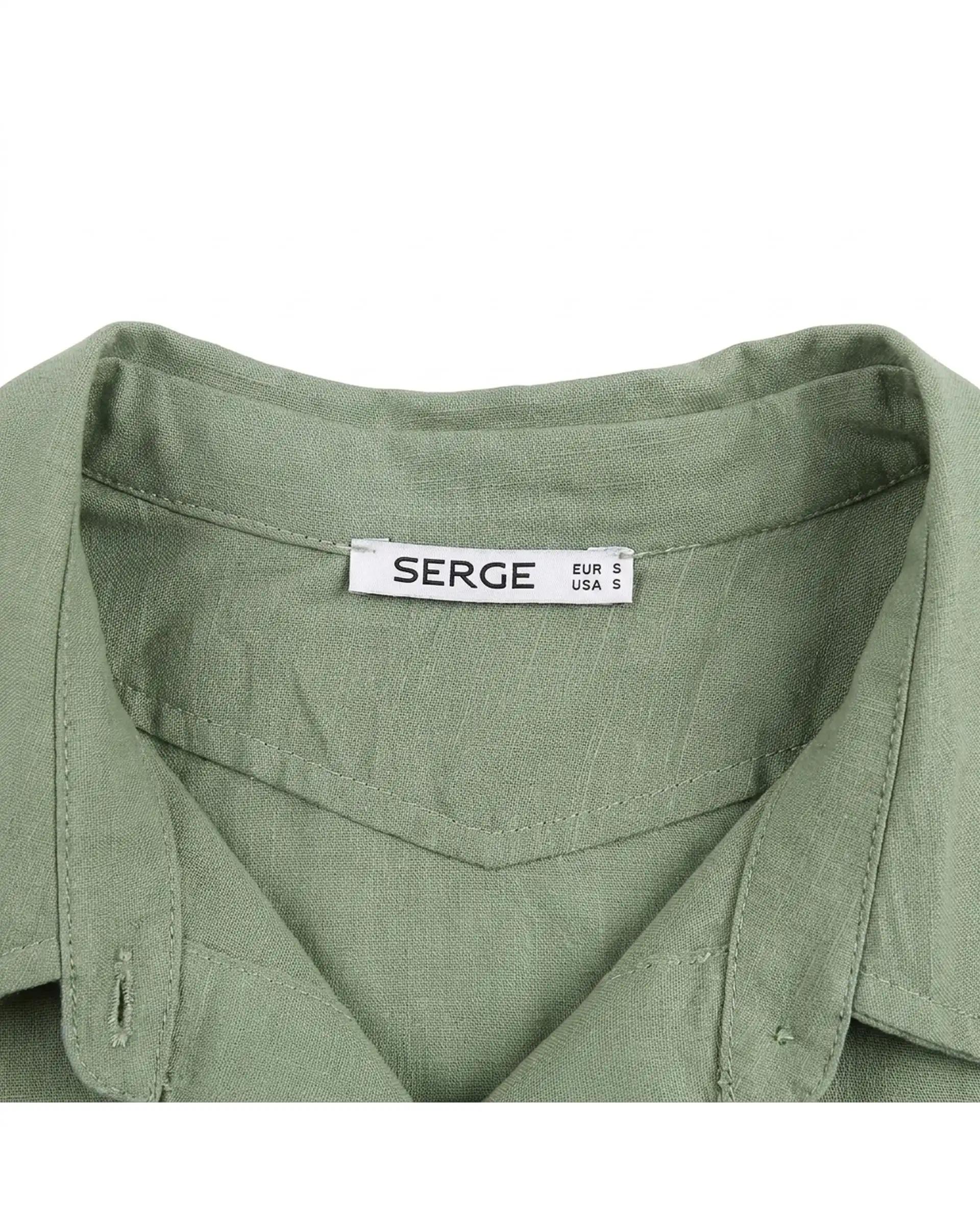 شومیز زنانه سبز سرژه Serge کد 2076654