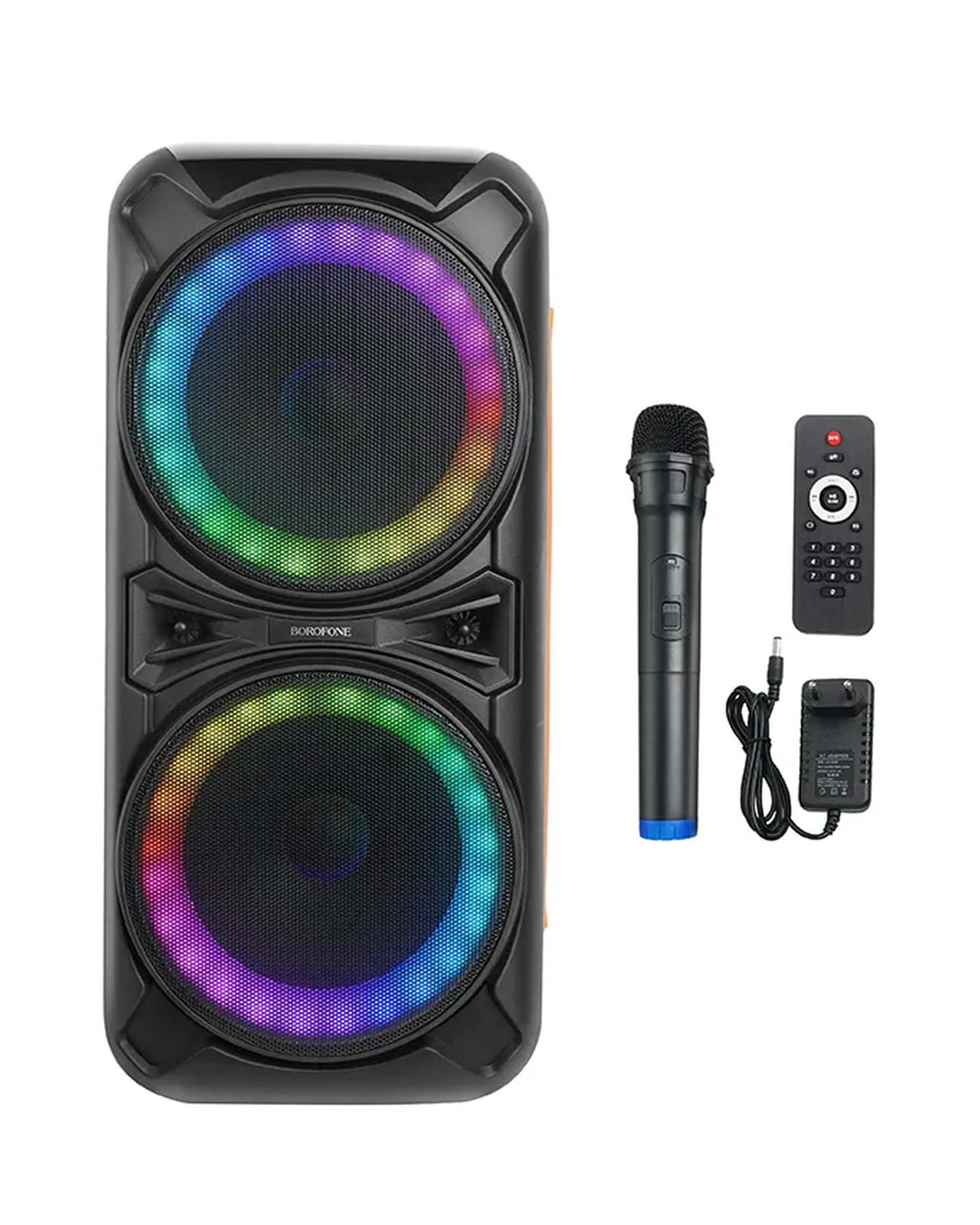 اسپیکر بلوتوثی مشکی بروفون Borofone مدل DR12