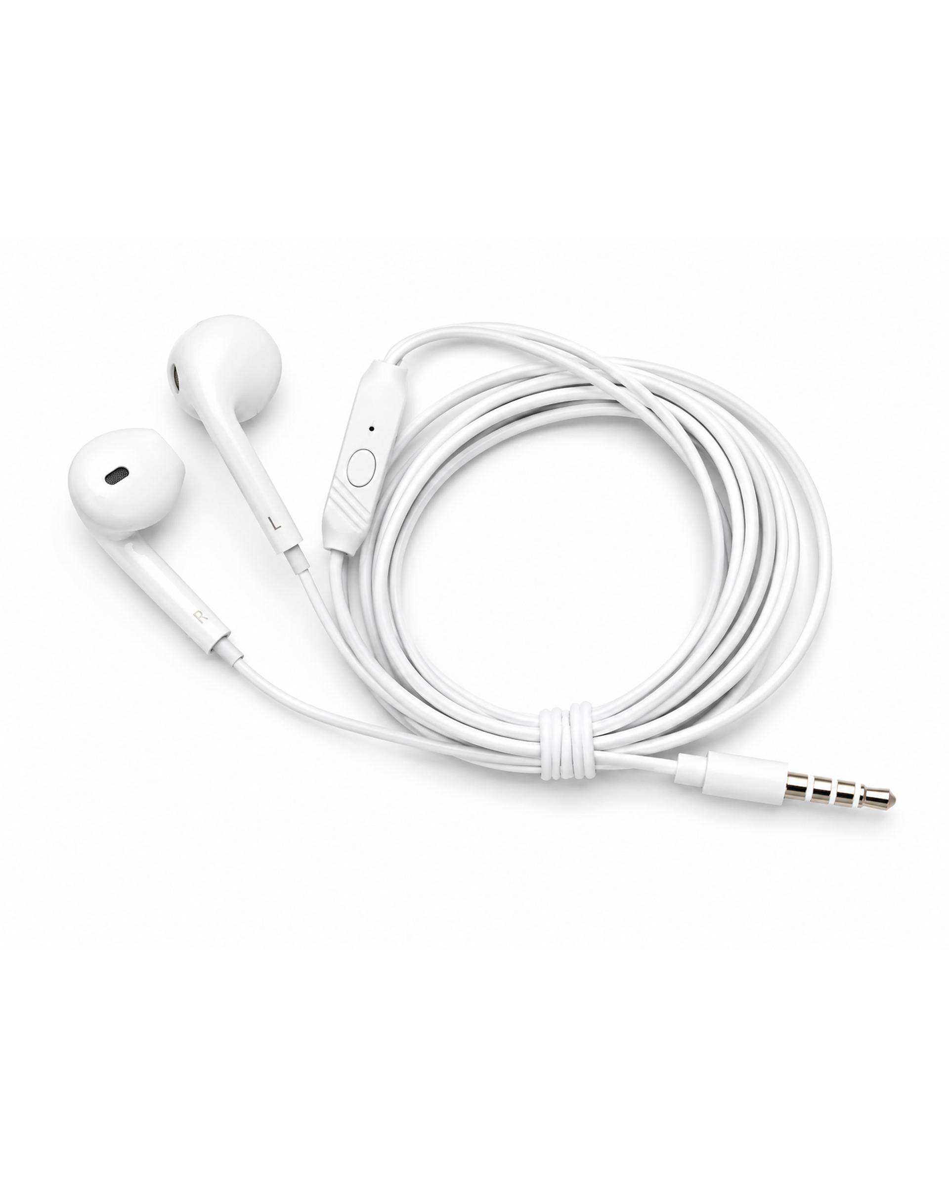 هندزفری باسیم سفید آبادوس Abodos مدل AS-ES513