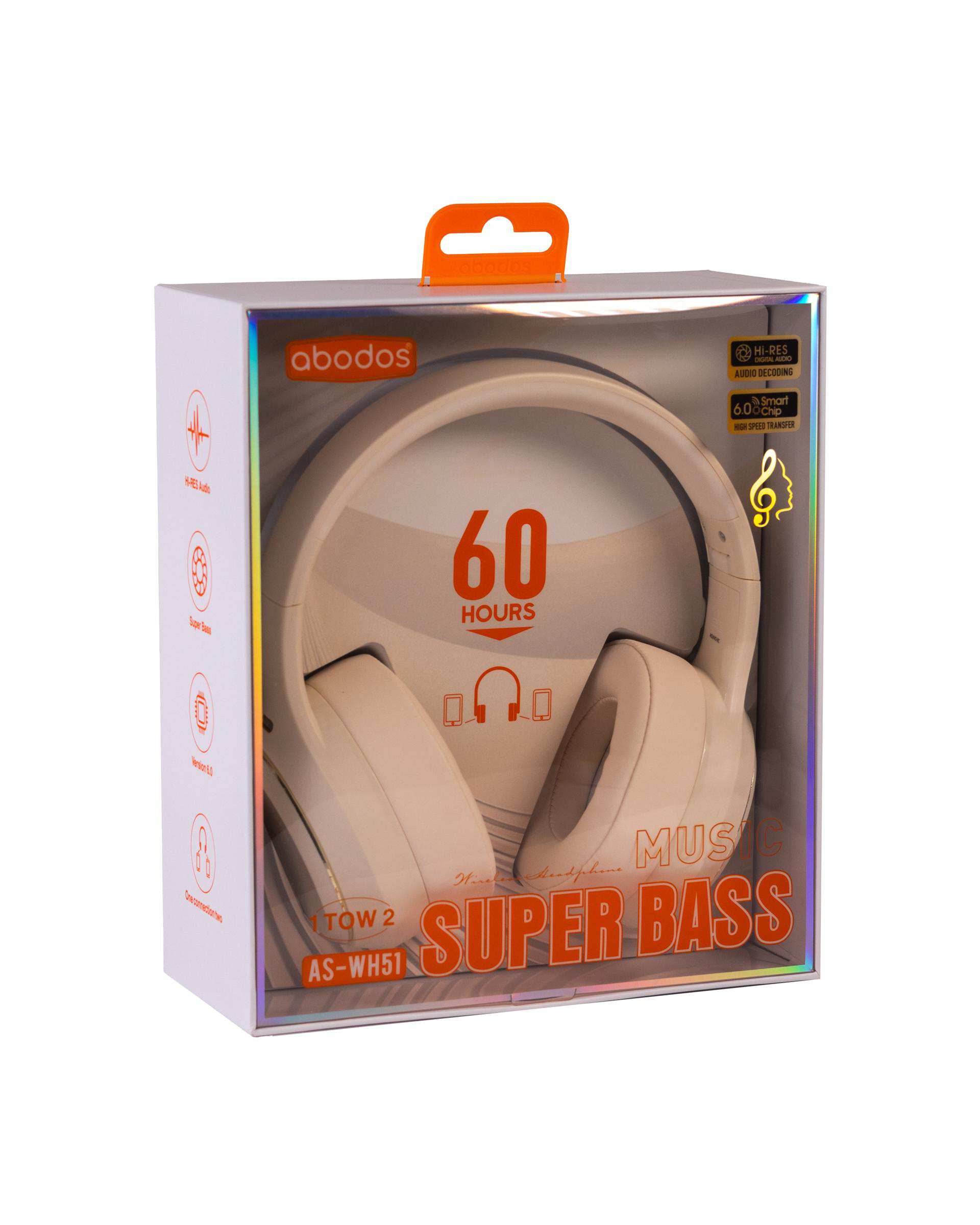 هدست بلوتوثی کرم آبادوس Abodos مدل AS-WH51