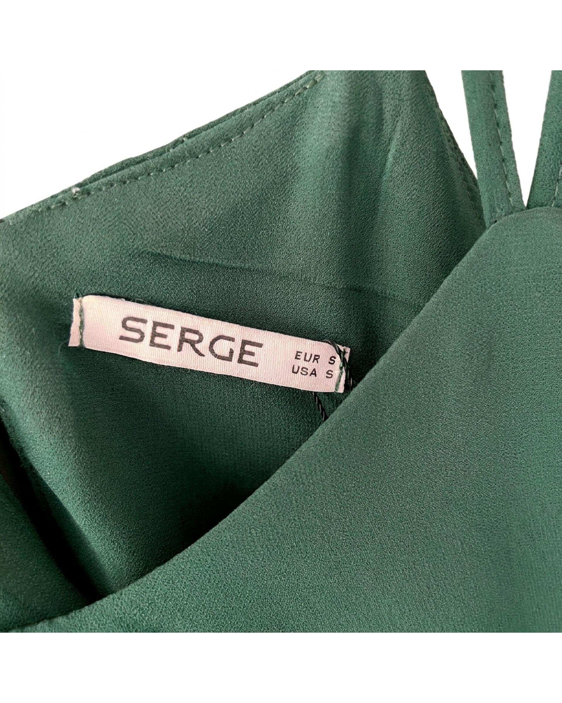 تاپ زنانه سبز سرژه Serge کد 202675