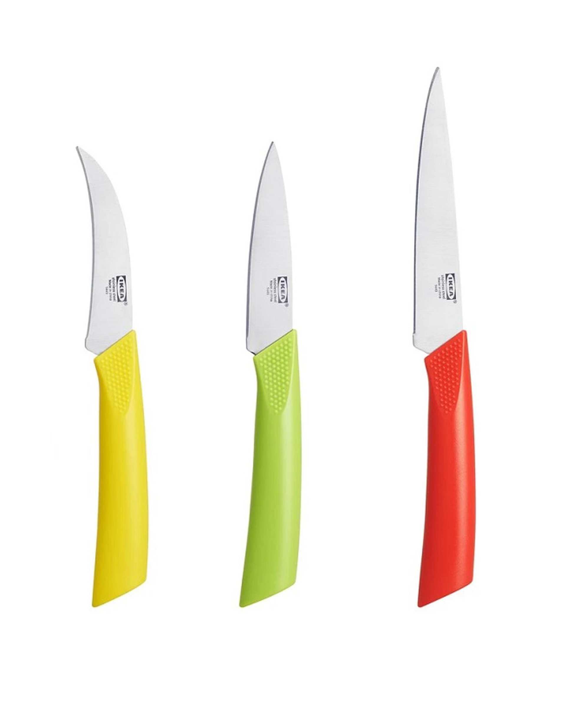 ست چاقو آشپزخانه 3 عددی ایکیا Ikea مدل MATDOFT