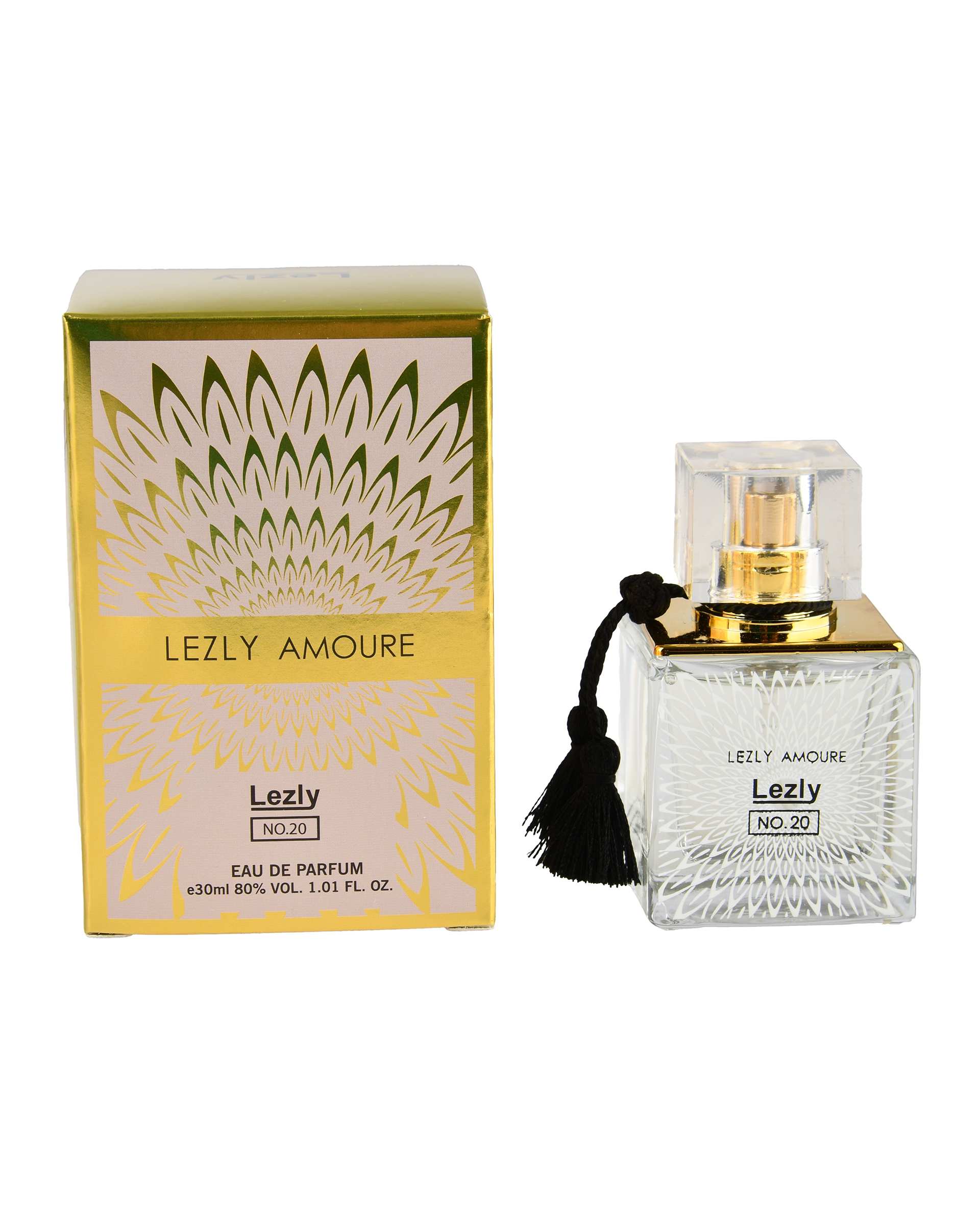 عطر زنانه لزلی Lezly رایحه لالیک لامور حجم 30 میلی لیتر