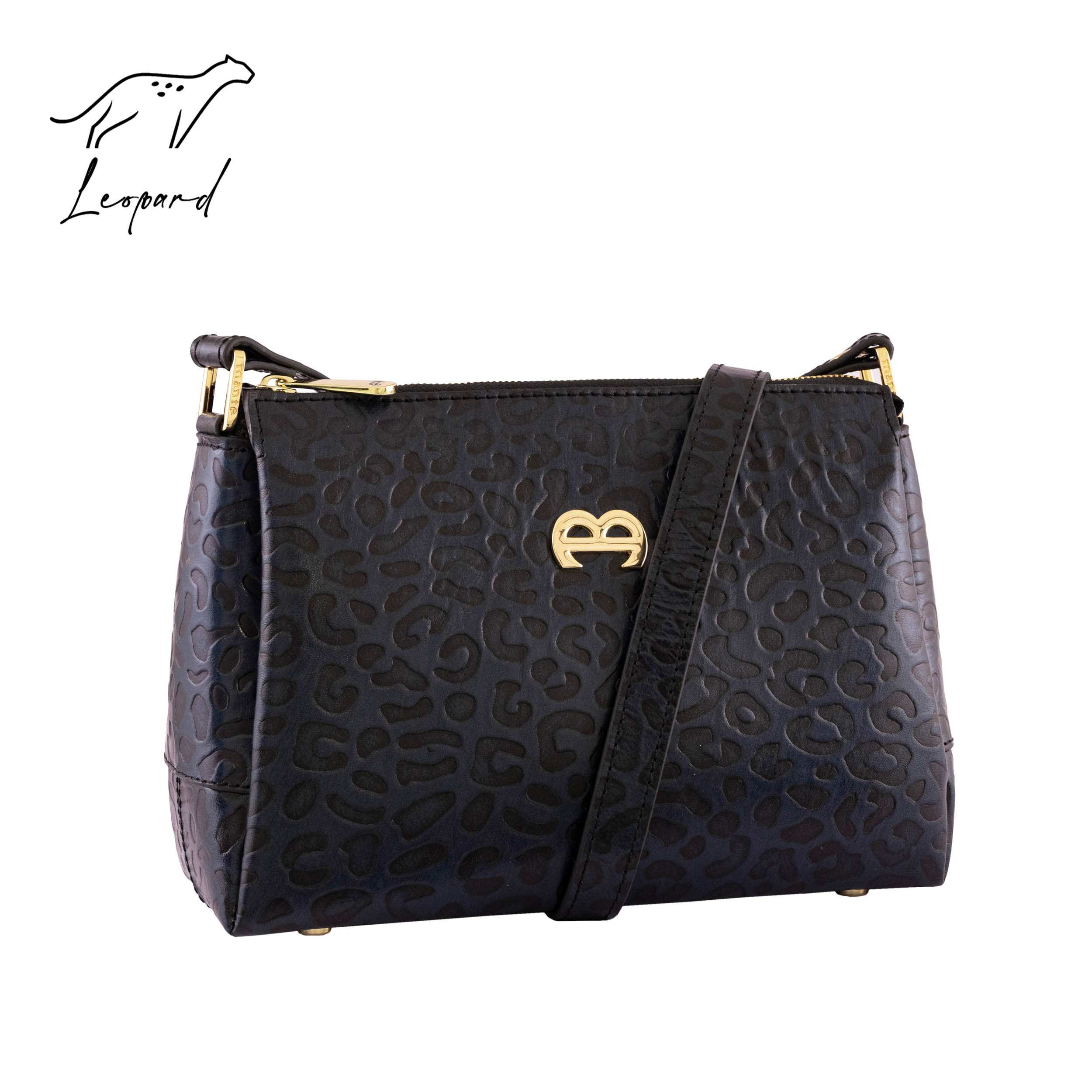 کیف دوشی چرم زنانه منط Mante کد B230