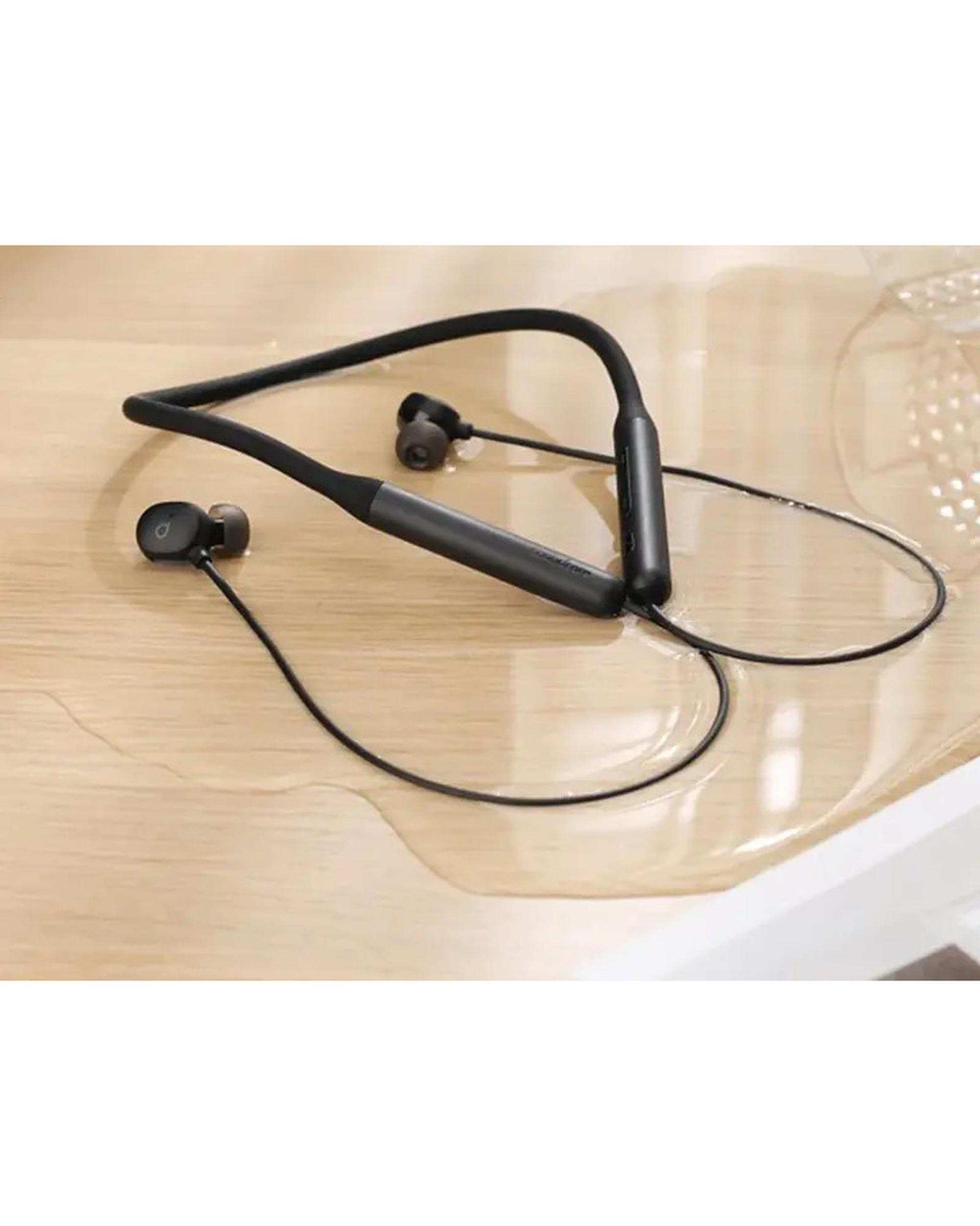 هندزفری بلوتوثی گردنی مشکی انکر Anker مدل SoundCore Life U2i