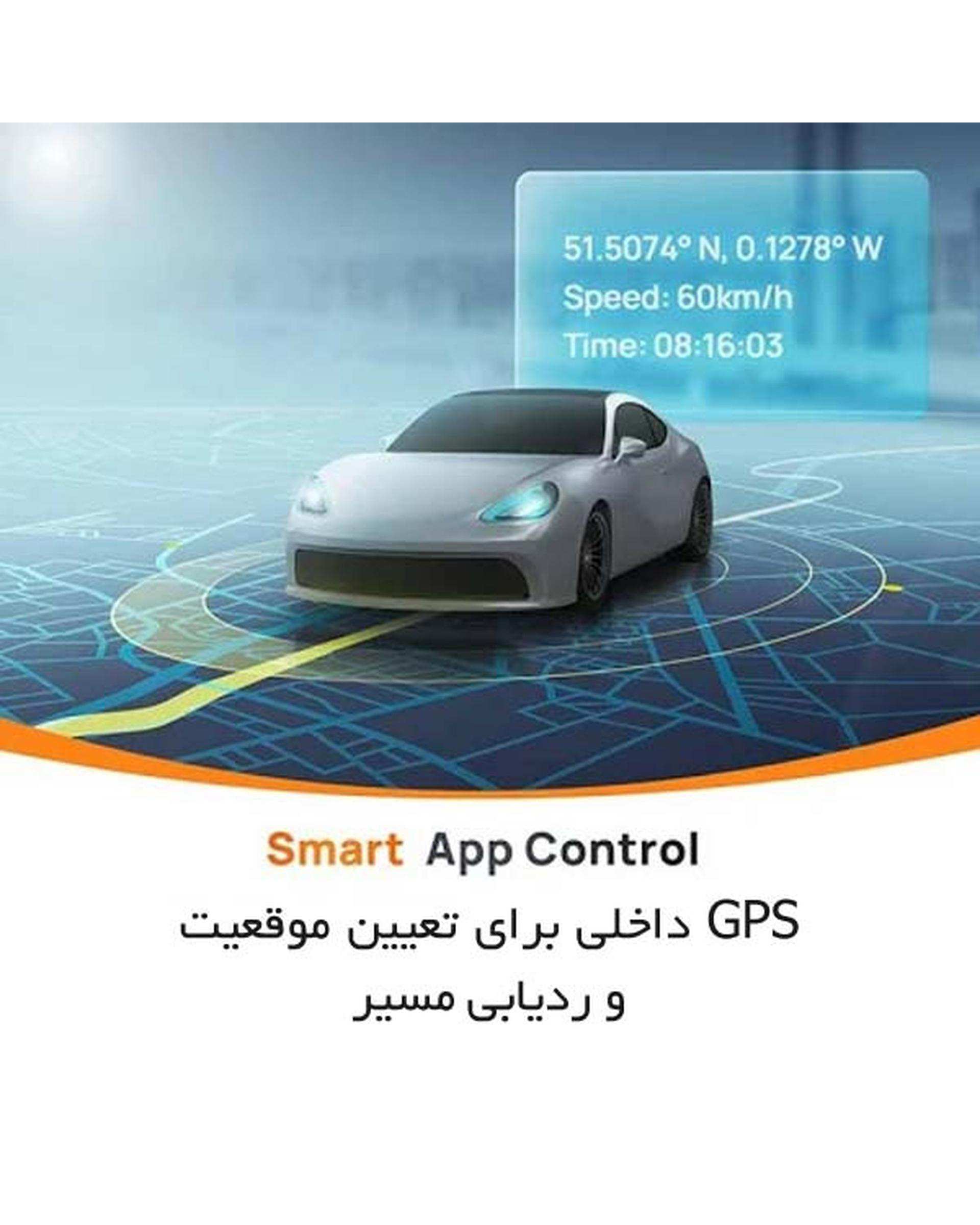 دوربین ثبت وقایع خودرو سونتی می 70mai مدل Dash Cam 4K A810S