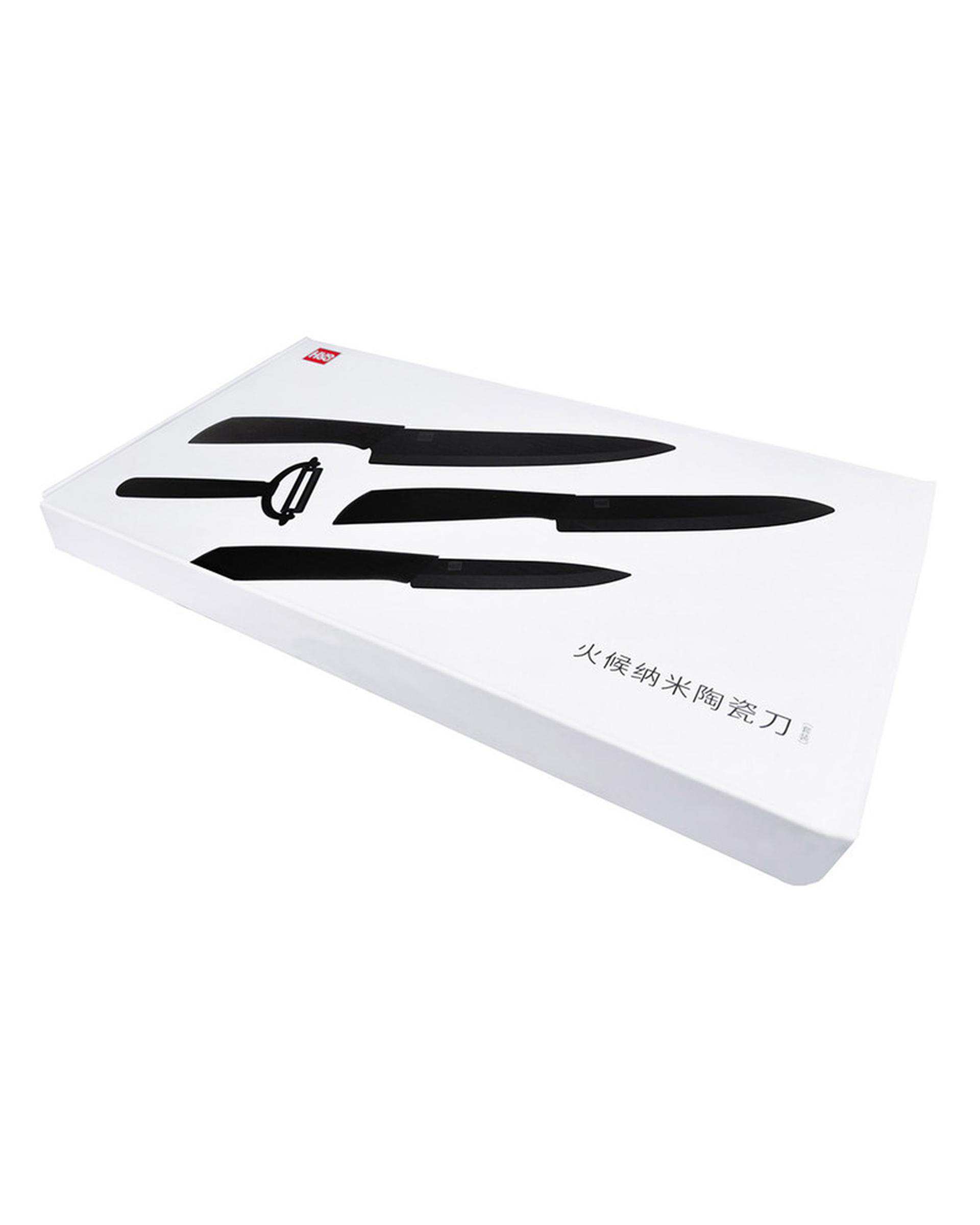 ست چاقو آشپزخانه 4 پارچه هوهاو Huohou مدل HU0010