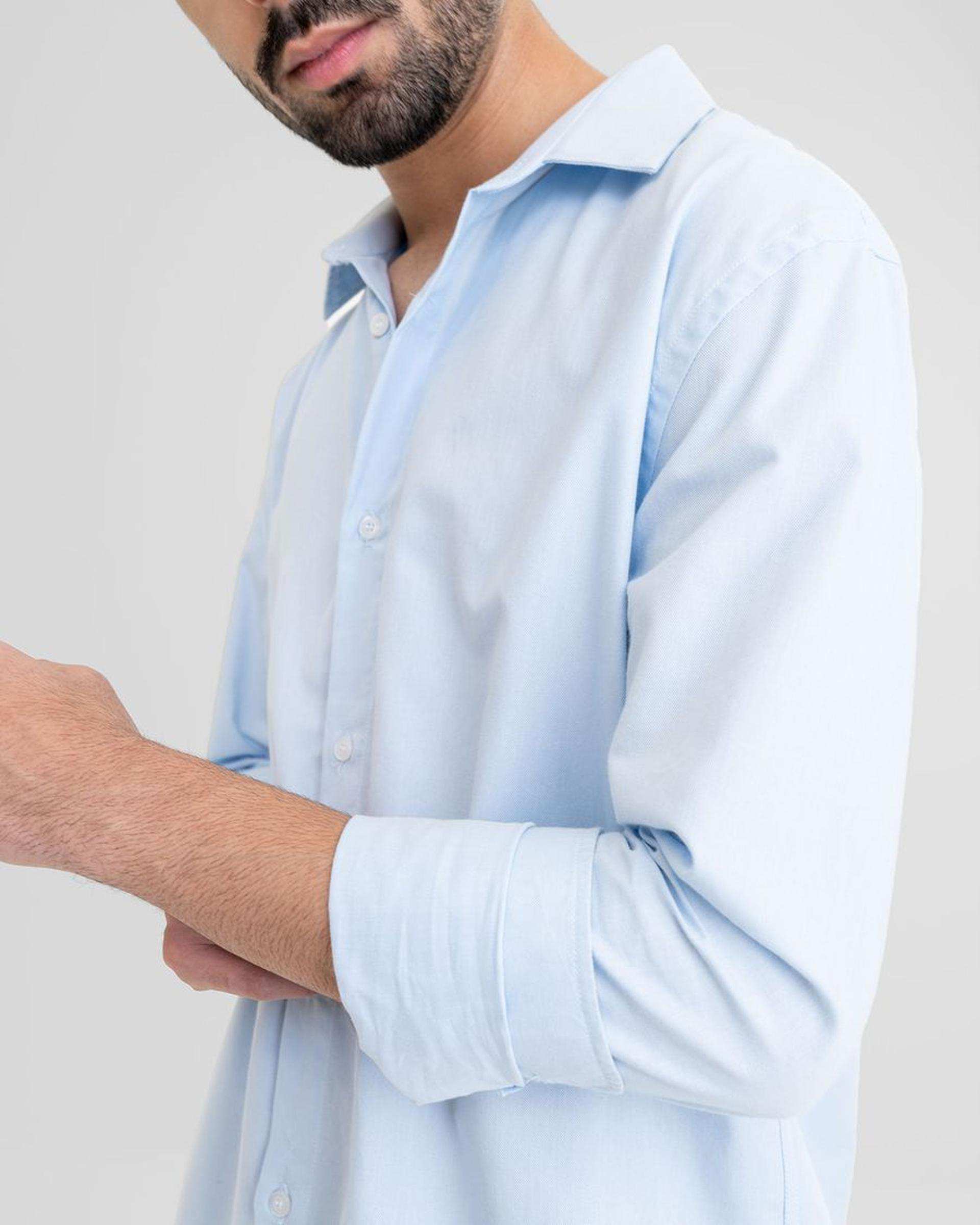 پیراهن مردانه آبی توریور Toriver کد 8010200010