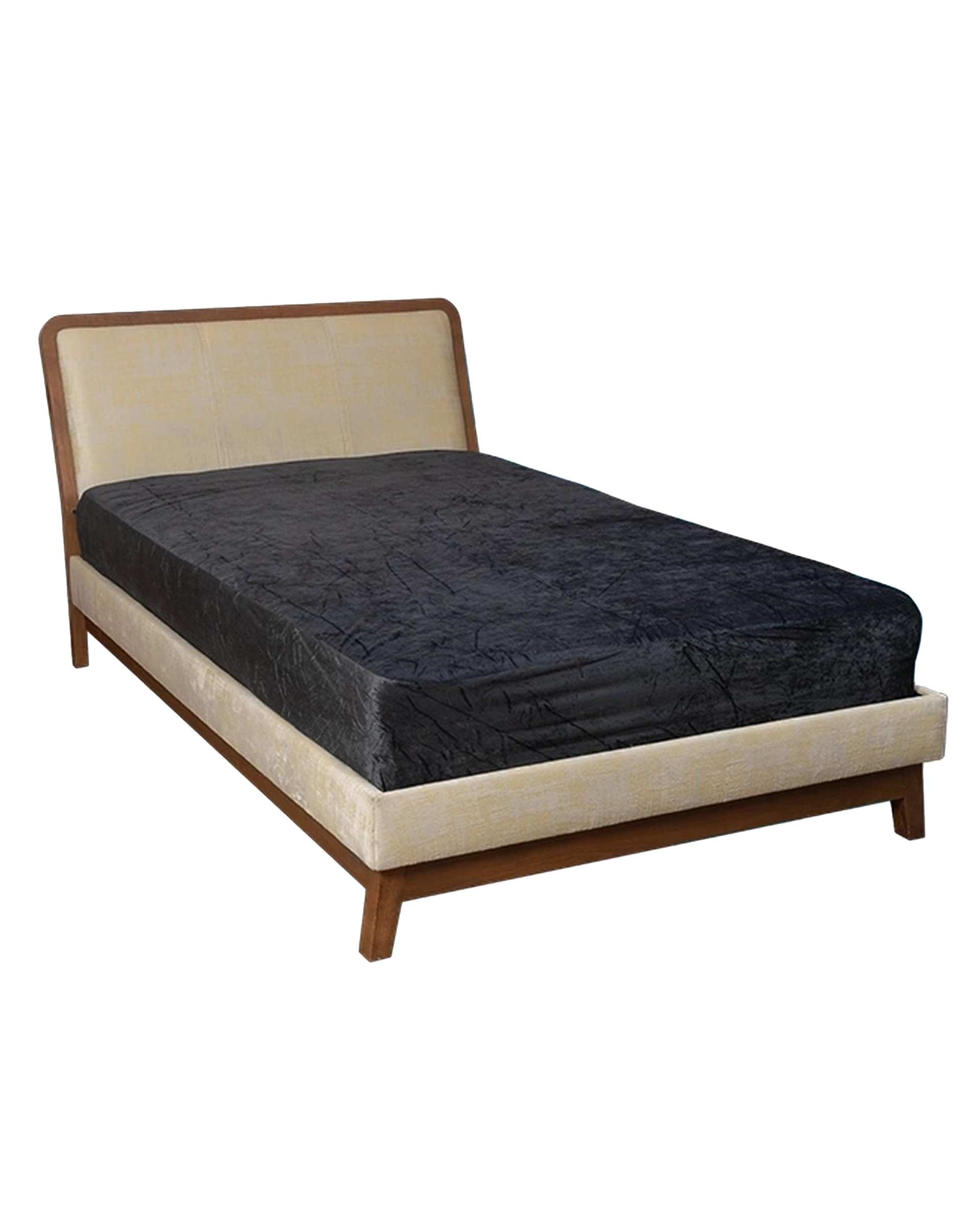 محافظ تشک یک نفره سایز 100×200 ضد آب مشکی ورنا هوم Vornahome مدل ورنا پرو Vorna Pro