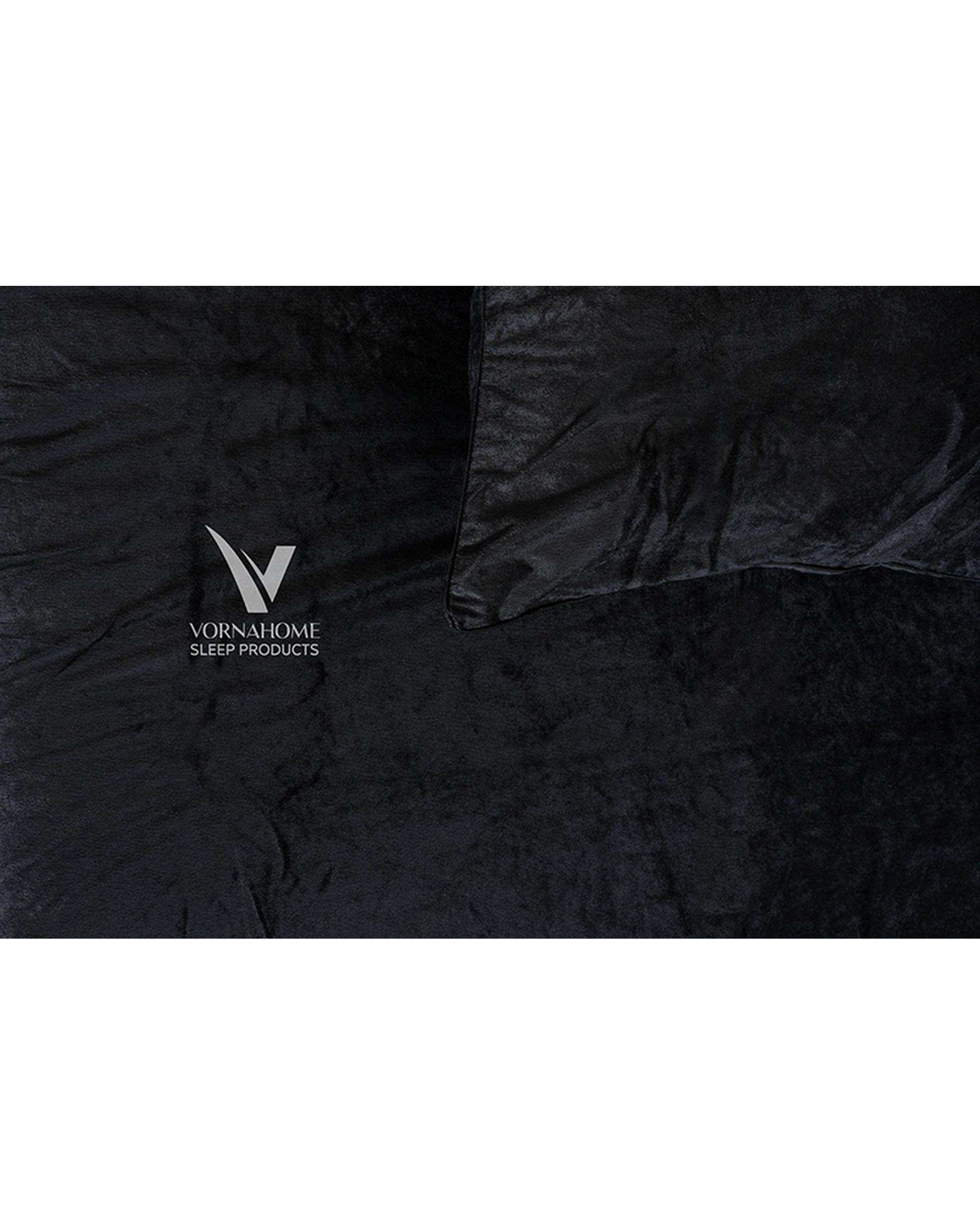 محافظ تشک یک نفره سایز 120×200 ضد آب مشکی ورنا هوم Vornahome مدل ورنا پرو Vorna Pro
