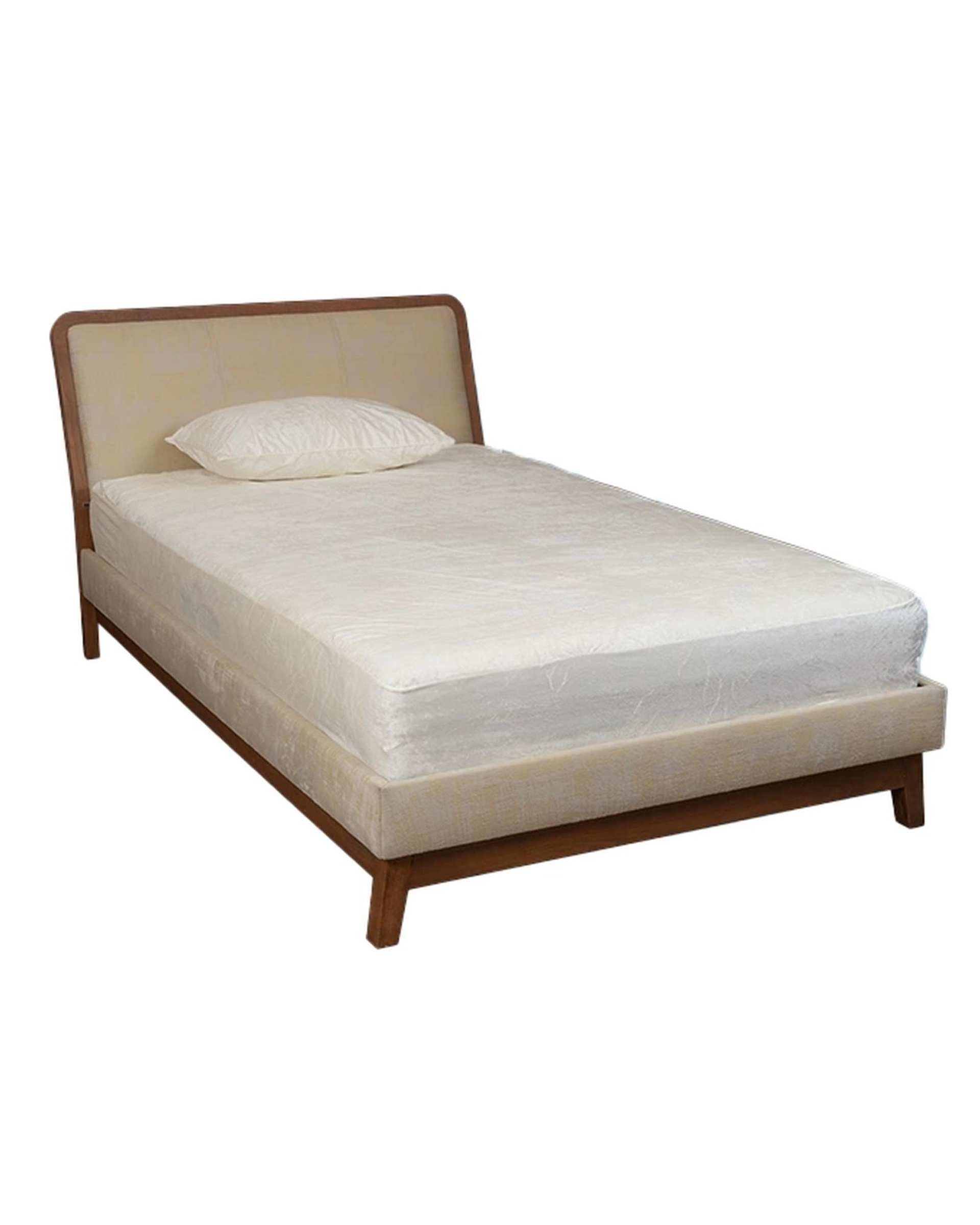 نیم ست محافظ تشک یک نفره سایز 180×80 ضد آب شیری ورنا هوم Vornahome مدل ورنا پرو Vorna Pro