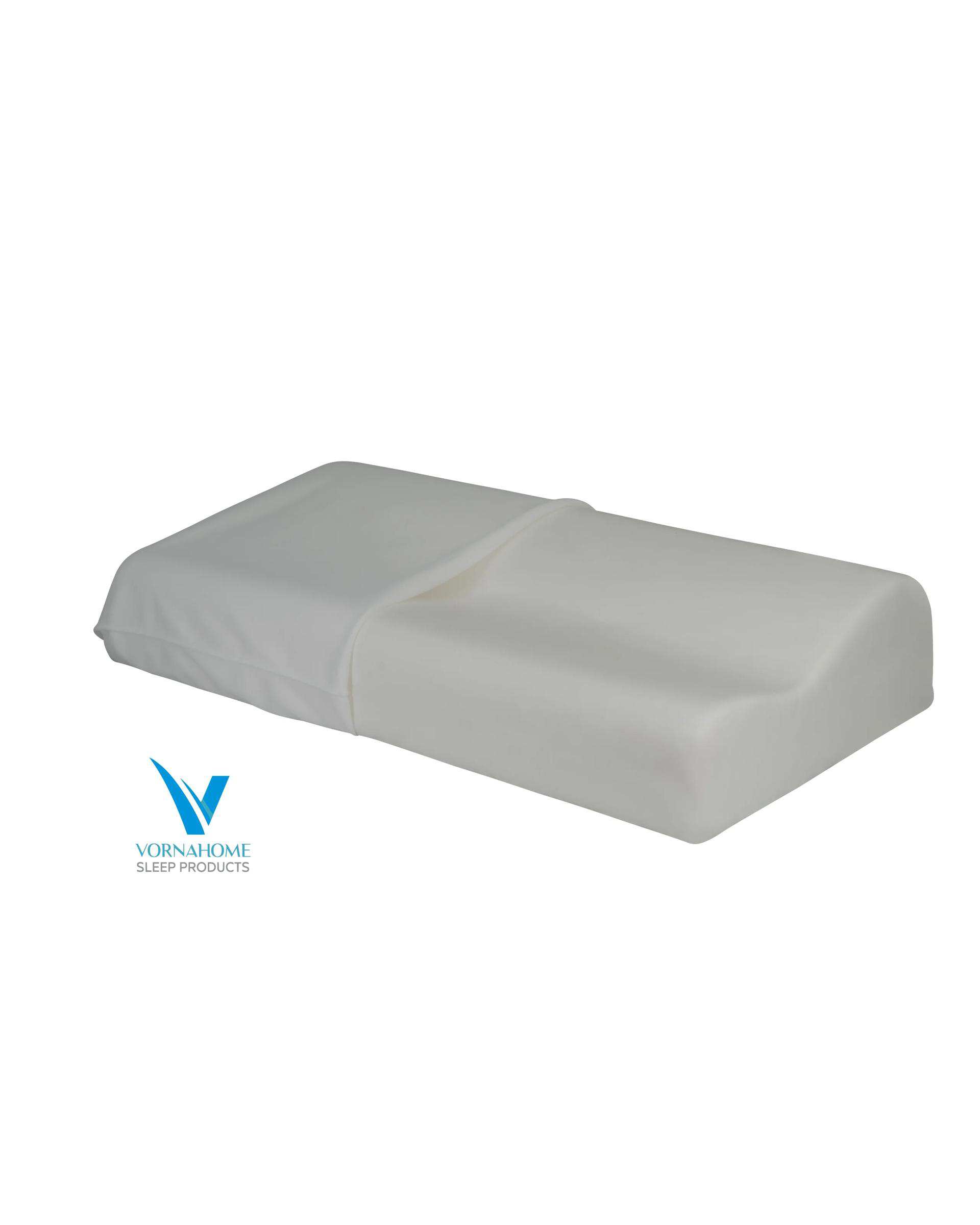 بالش مموری فوم موج سایز XL سفید ورنا هوم Vornahome