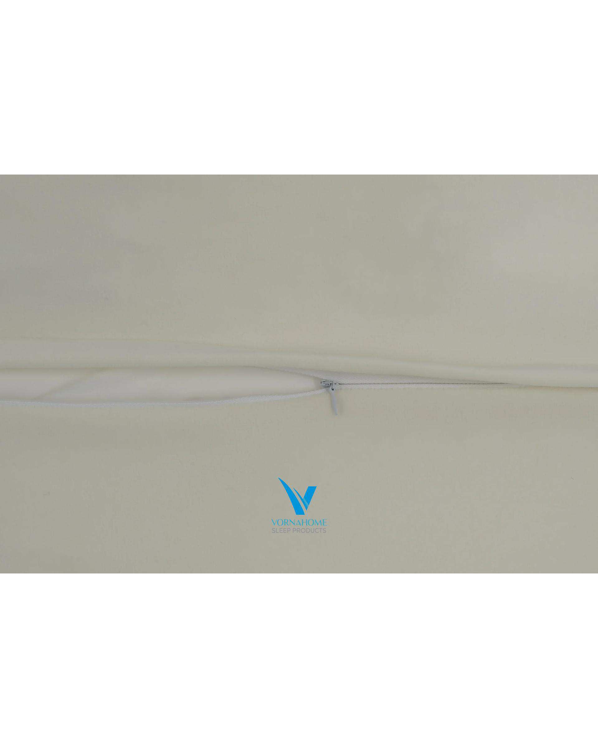 بالش مموری فوم ژل دار خنک سایز XL سفید ورنا هوم Vornahome مدل موج