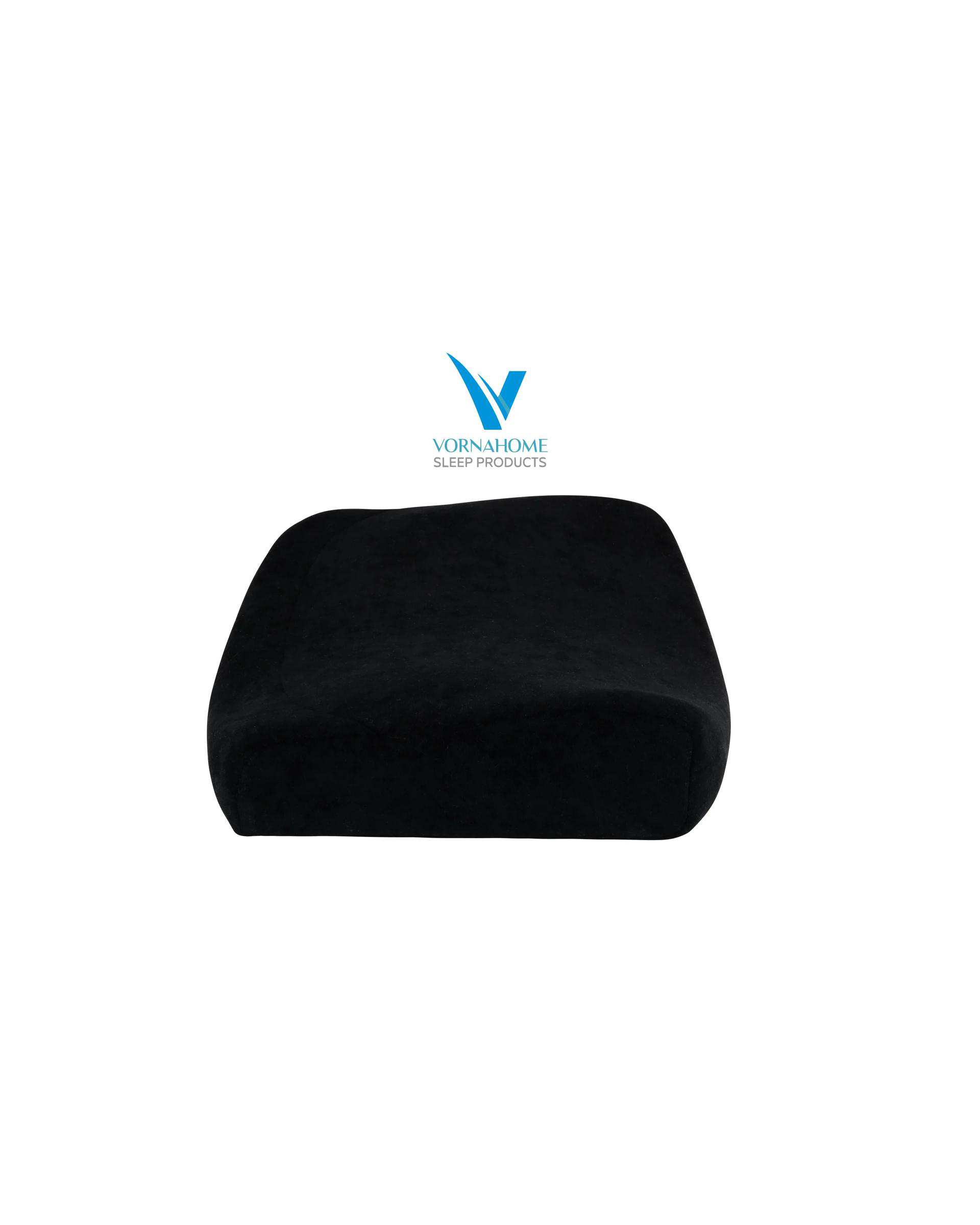 پشتی کمری طبی مموری فوم مشکی ورنا هوم Vornahome